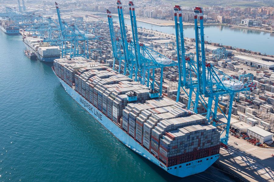 APM Terminals Algeciras es la mayor terminal de contenedores de España. APBA