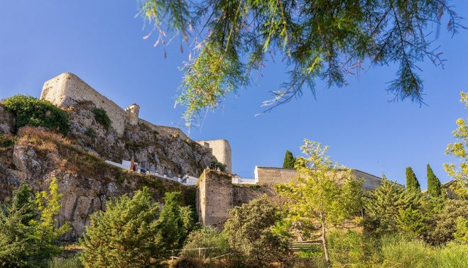 El castillo de Olvera. 