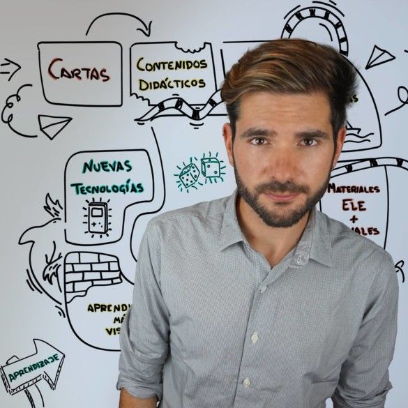 El creador del portal 'abcdeEle', Christian Andrades.