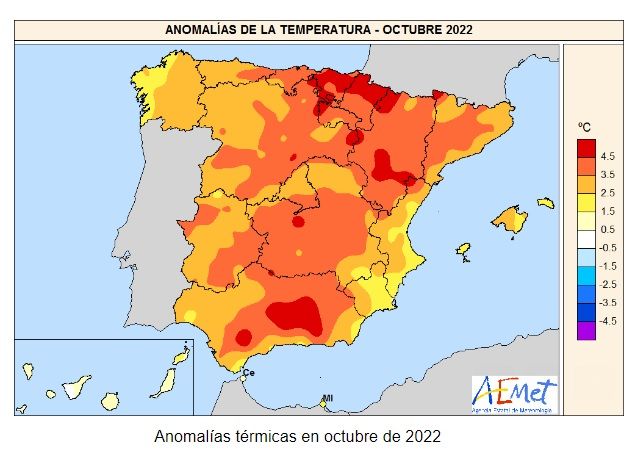 Anomalías. AEMET