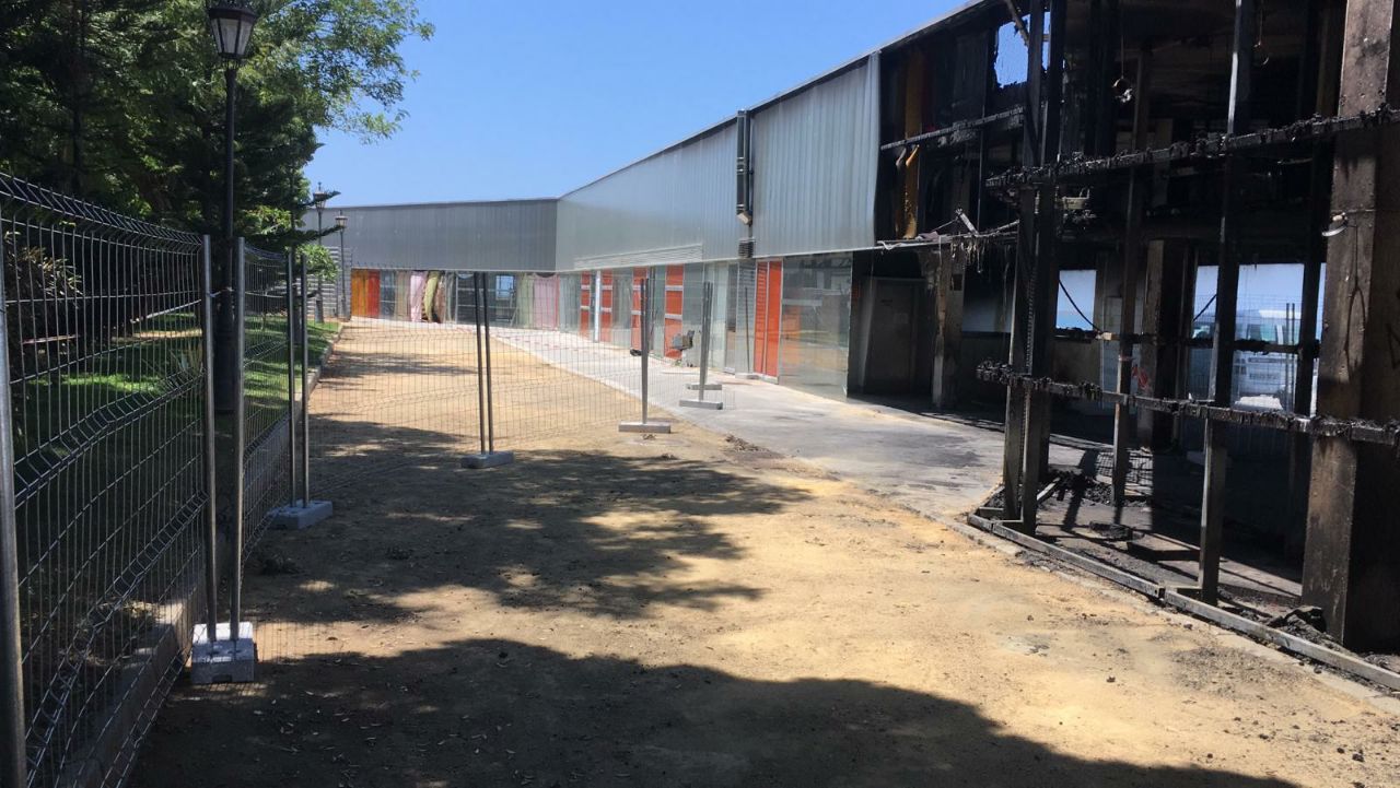 Desierto el concurso para reparar la pérgola de Santa Bárbara en Cádiz.