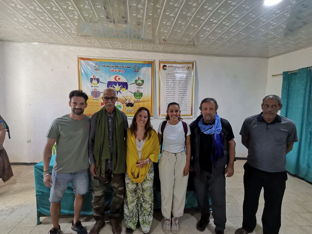 Representantes de diferentes instituciones de Cádiz han visitado el Sáhara Occidental para hablar sobre sus necesidades y consolidar su hermanamiento.