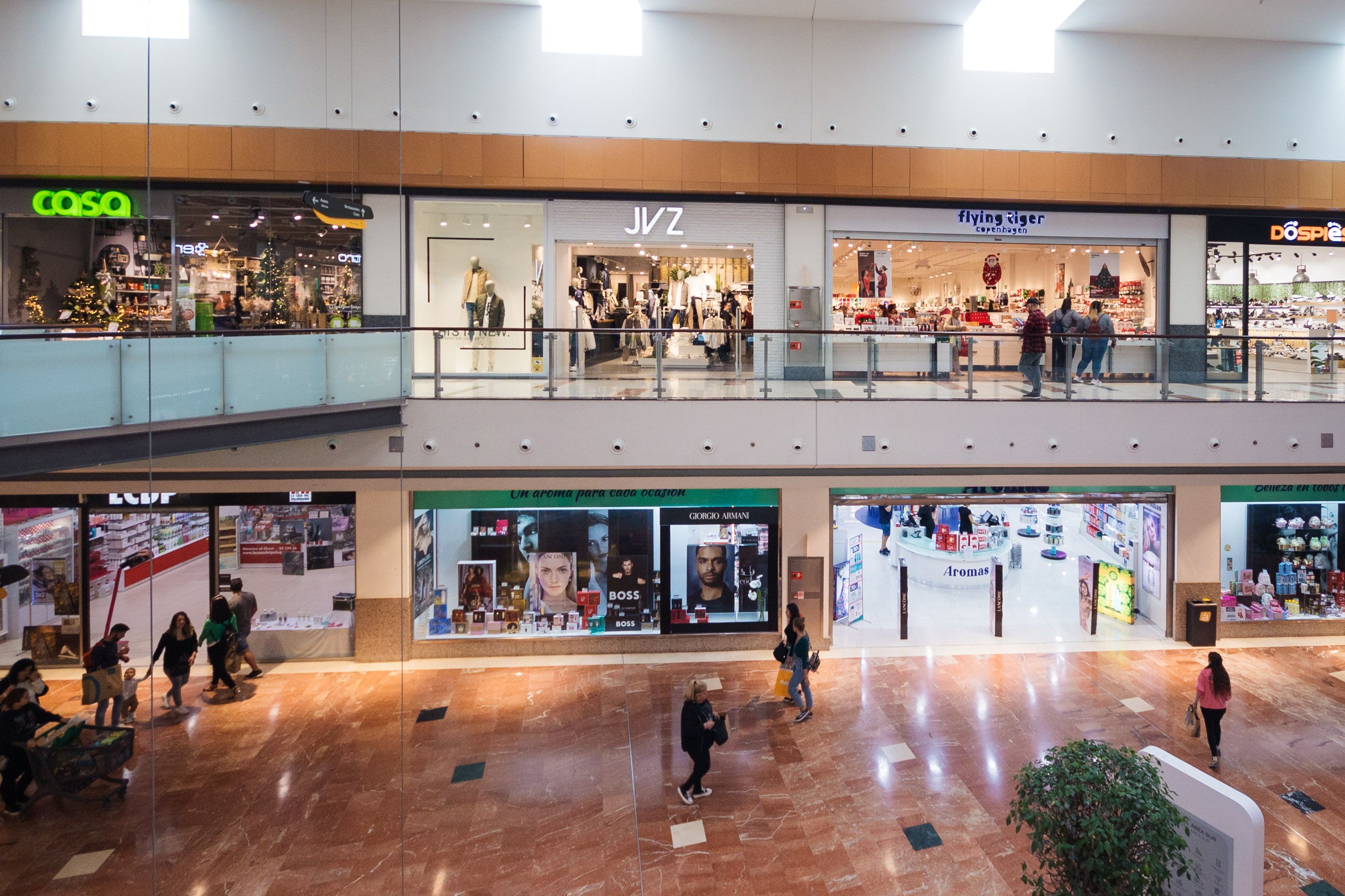 Una imagen del centro comercial Área Sur en Jerez.  