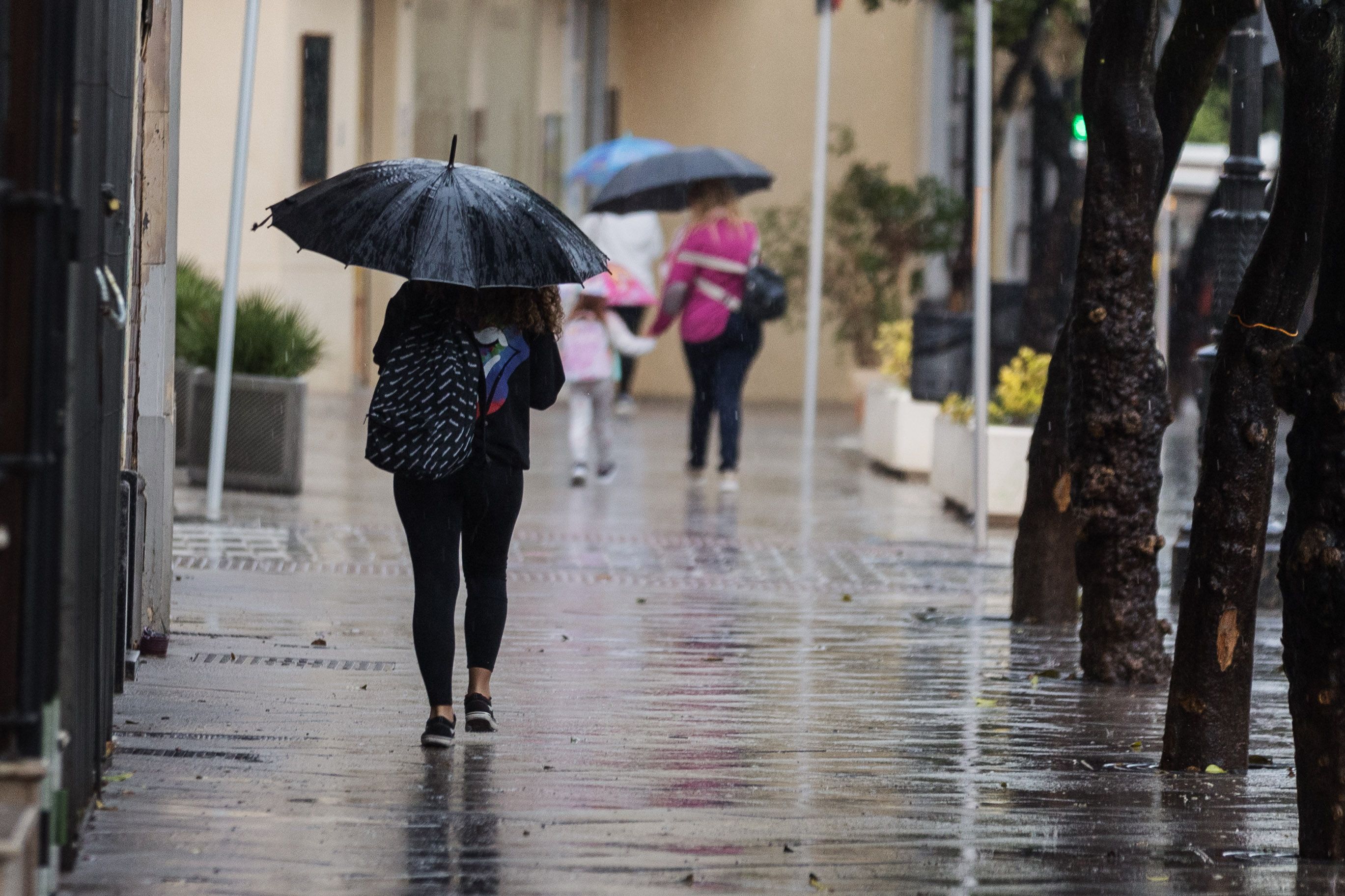 Fuertes lluvias, en una imagen reciente.