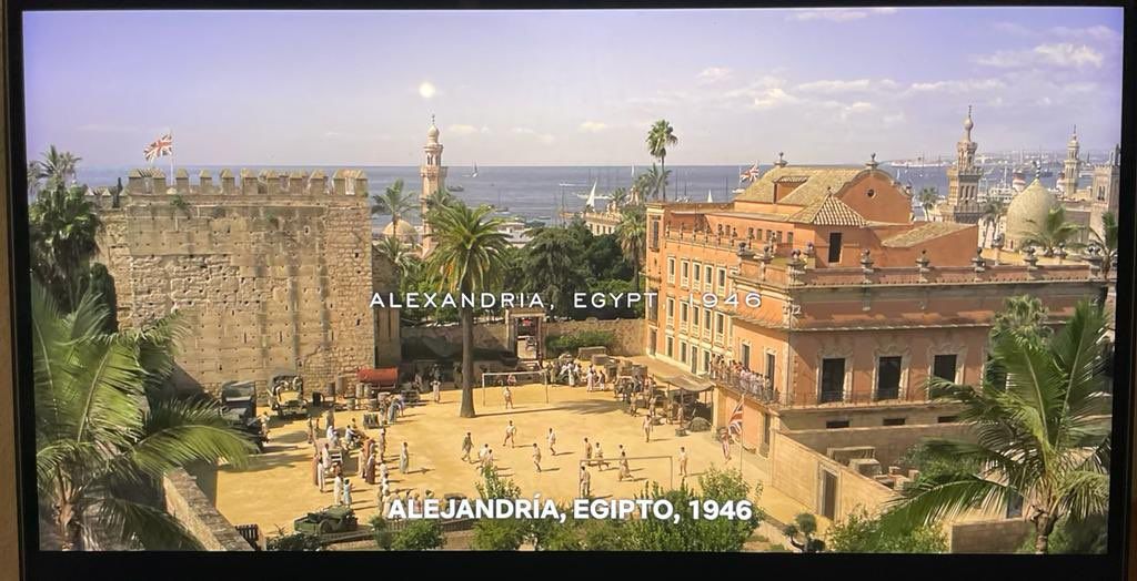 El Alcázar de Jerez en 'The Crown'.
