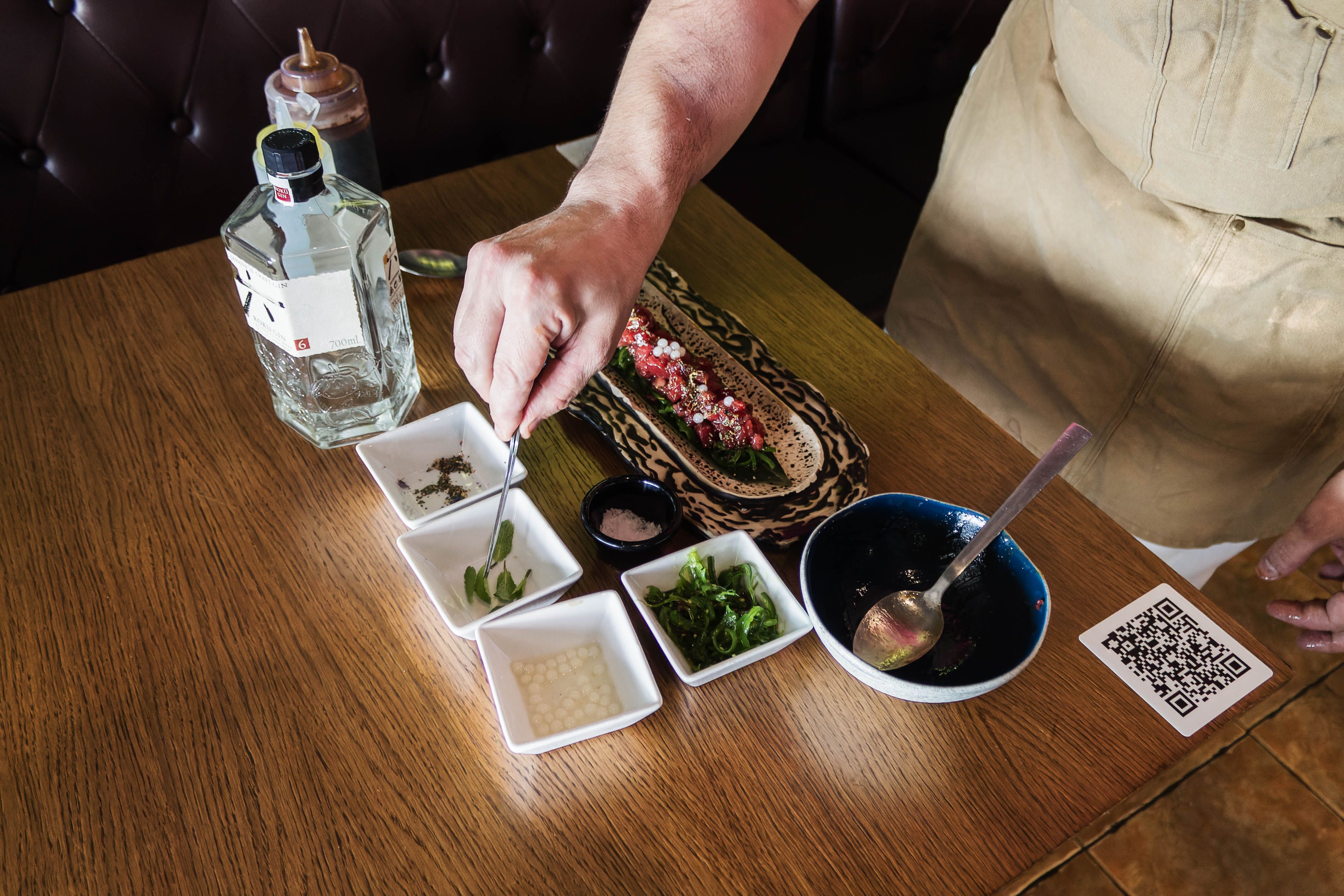 Detalle de los ingredientes utilizados por Andrea.