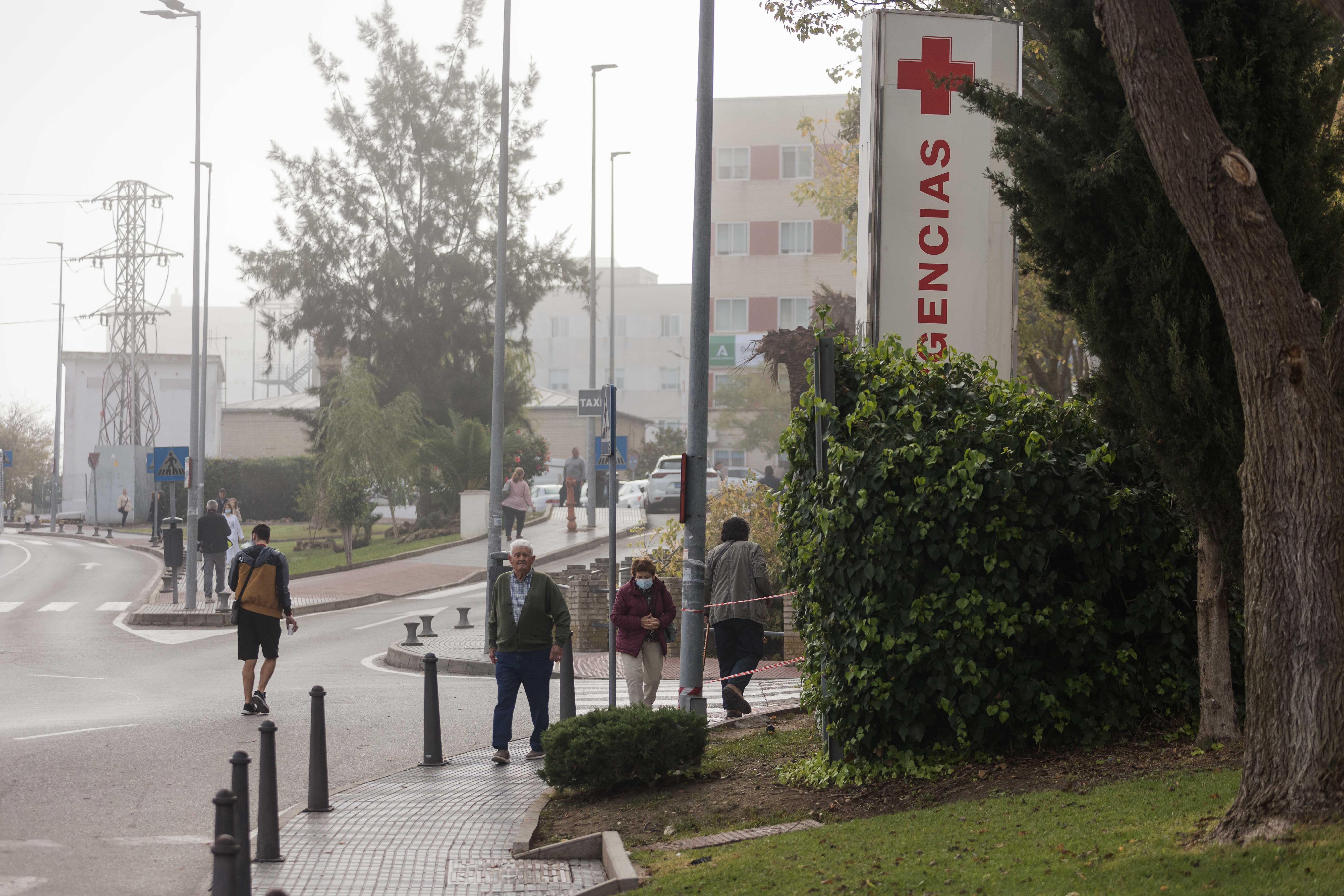 Vista reciente del Hospital de Jerez.