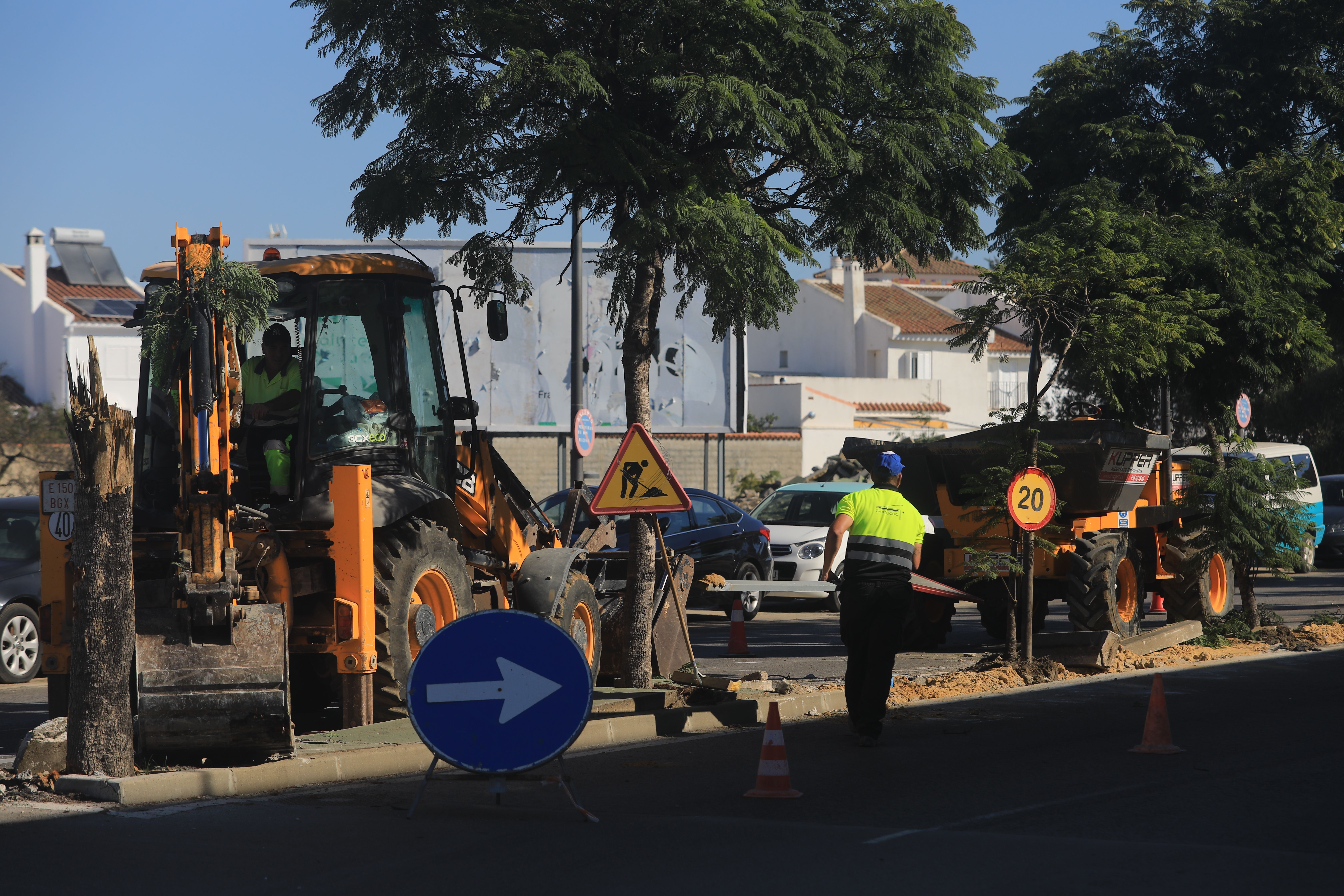 Imagen de las obras en Constitución.