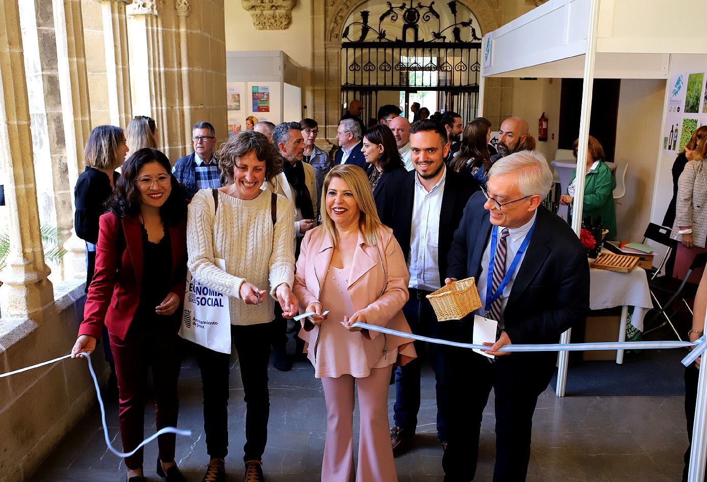 Inauguración de la Feria de Economía Social de Jerez.