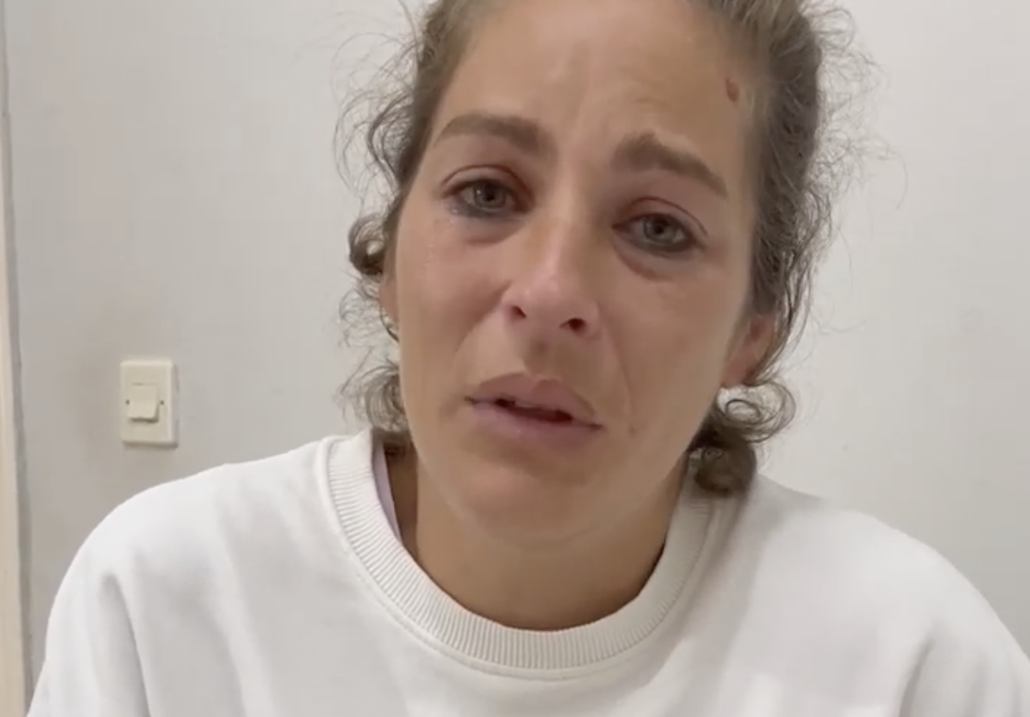 Sindia Callealta, una joven en exclusión de San Fernando que tiene fecha de desalojo, junto a cuatro hijos menores, del piso púbico que ocupa desde hace ocho años.