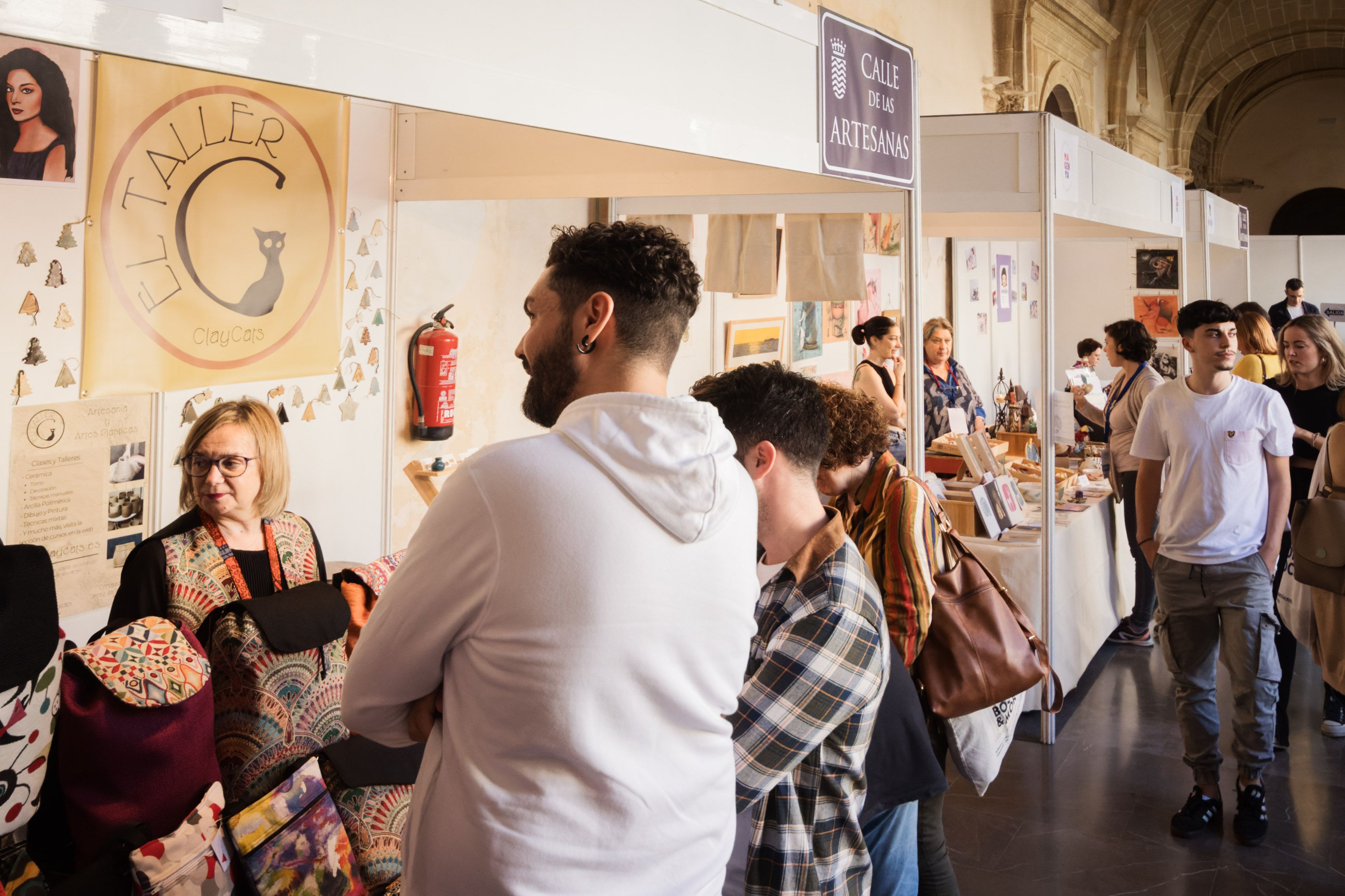 Una edición pasada de la Feria de Economía Social de Jerez en los Claustros de Santo Domingo. Una edición pasada de la Feria de Economía Social de Jerez en los Claustros de Santo Domingo.