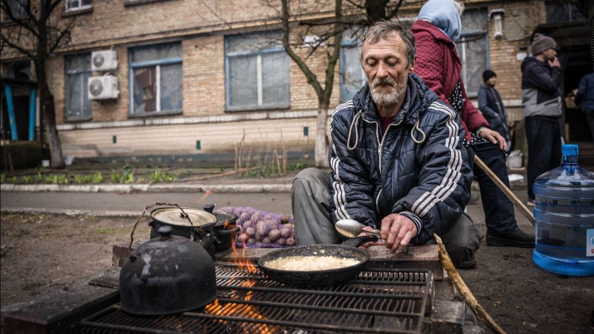 El día a día de los ciudadanos de Ucrania se complica con el invierno. WCK