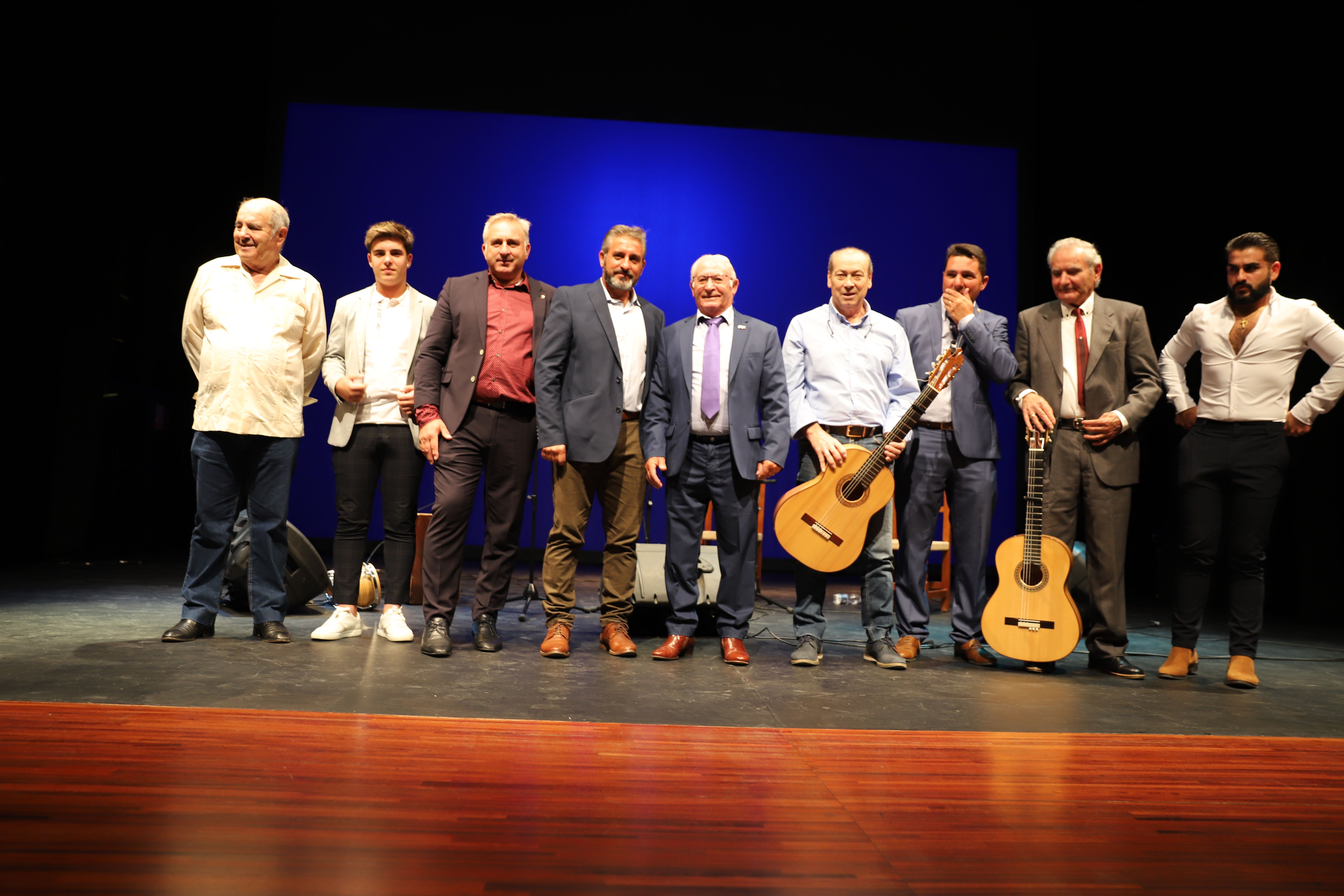 Alfonso González, más conocido como 'El niño de Medina', recibió un homenaje a su trayectoria en el mundo del flamenco.