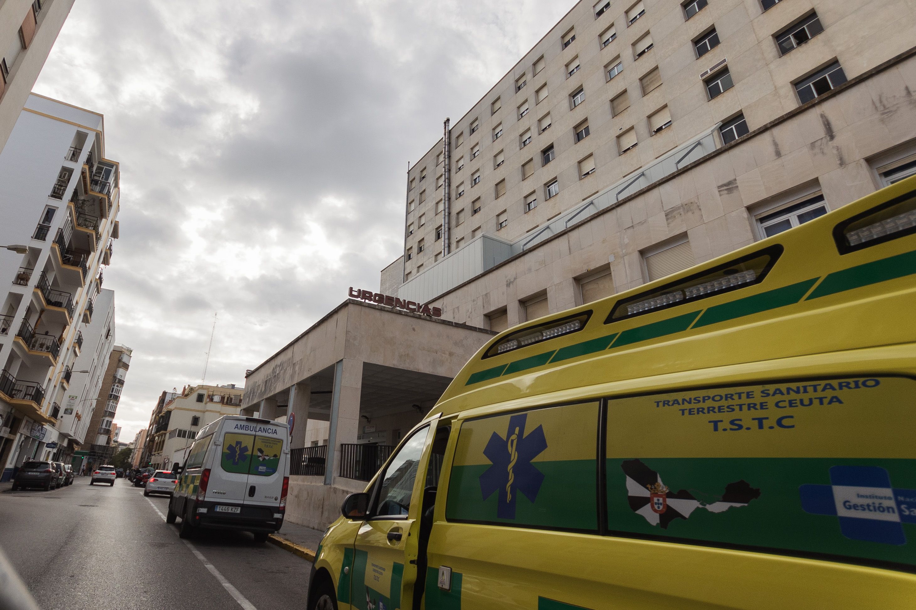 Urgencias del Hospital Puerta del Mar de Cádiz.