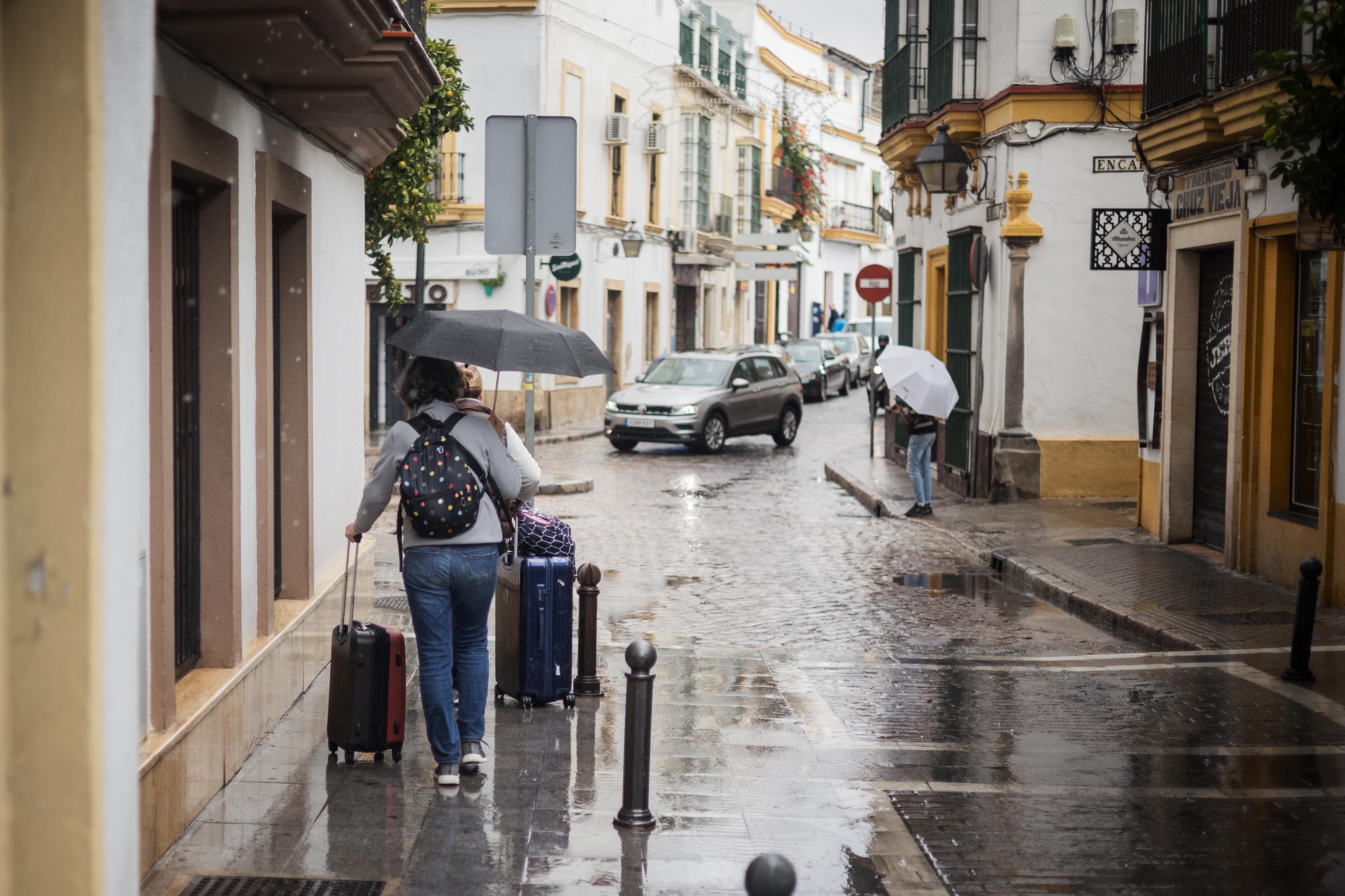 Las lluvias y la bajada de las temperaturas llegarán el lunes.