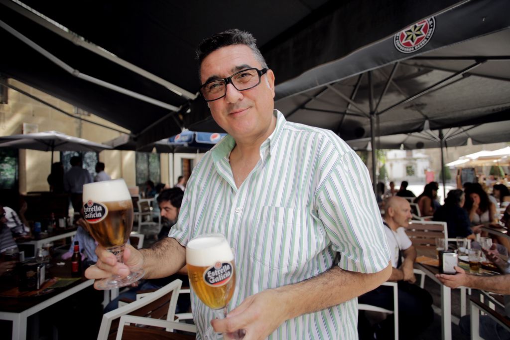 Javier Sánchez Mellado, en la Cervecería Gorila, en una imagen de archivo.