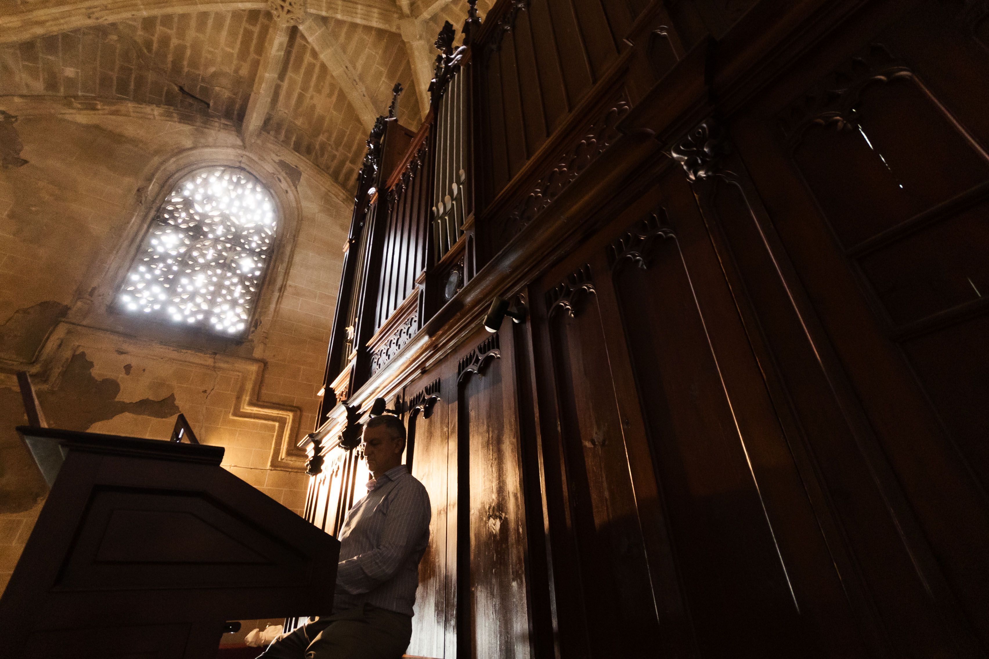 El centenario órgano de San Marcos que sonara en este primer concierto.