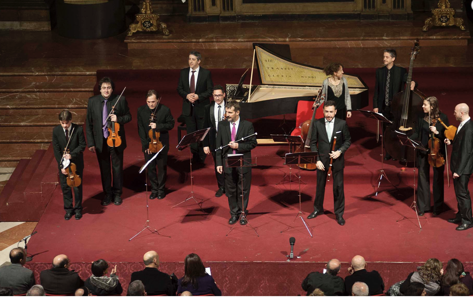 La orquesta tras uno de sus conciertos.      OBS