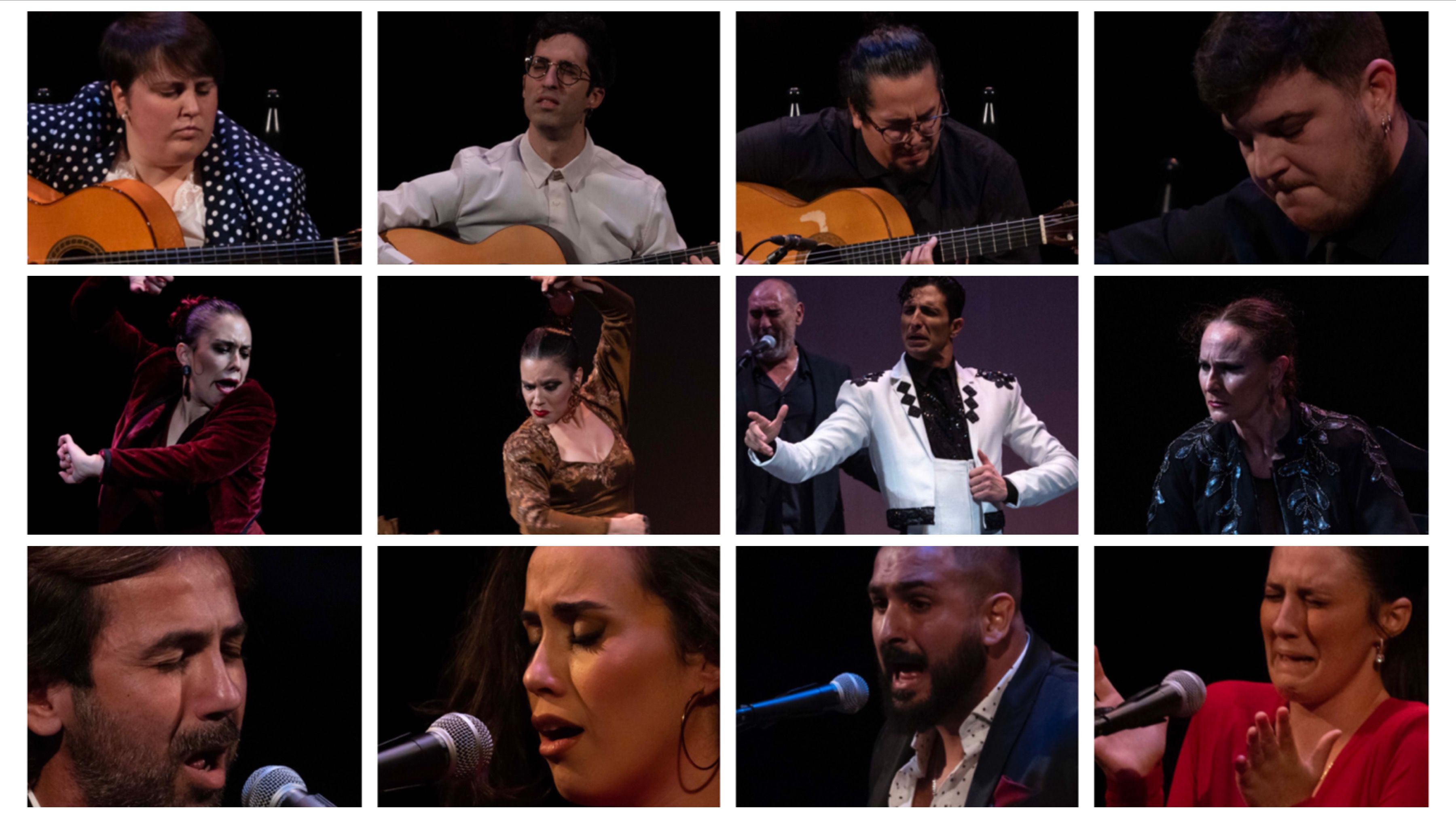 Finalistas del Concurso Nacional de Arte Flamenco de Córdoba 2022