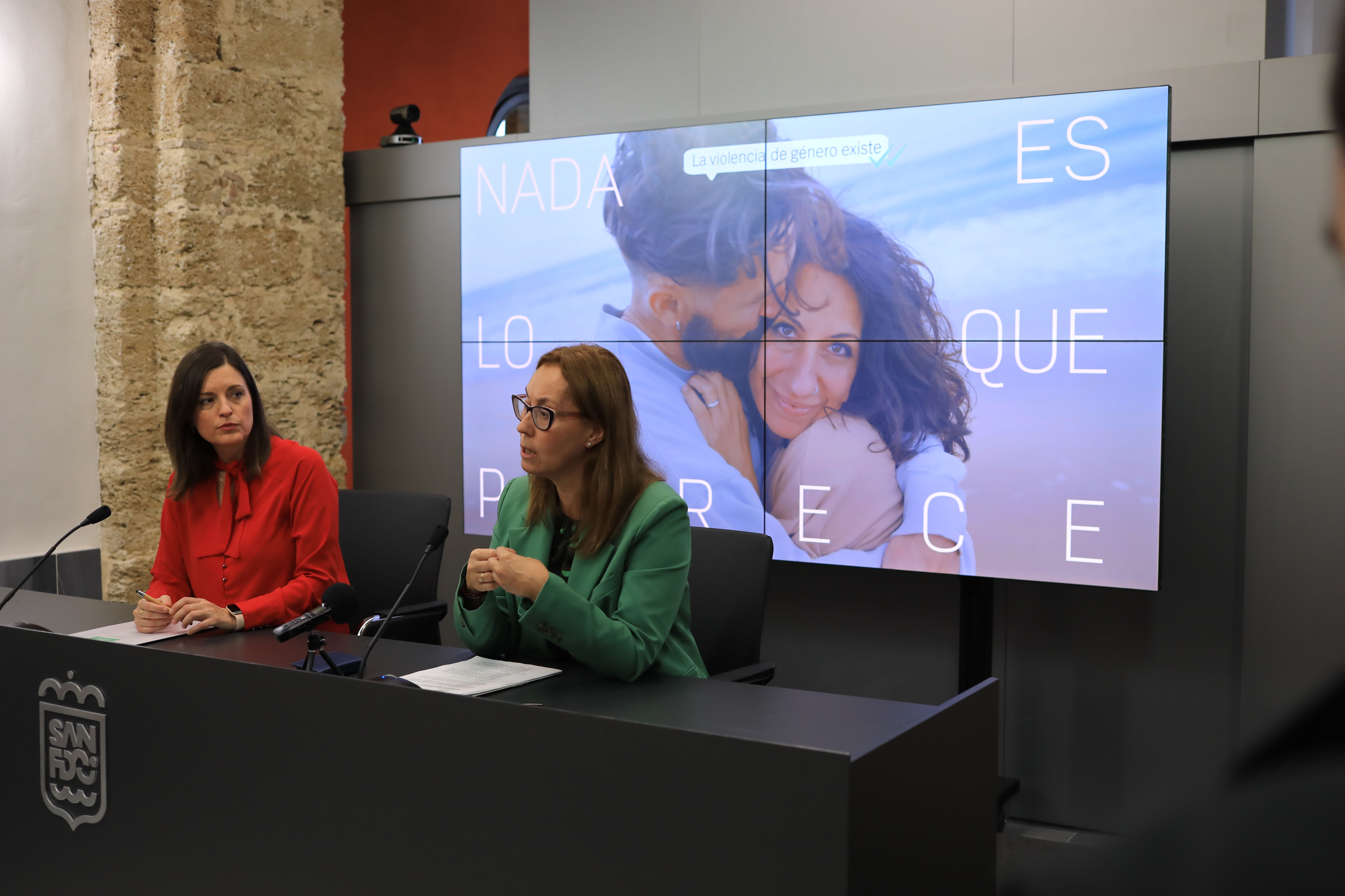 El Ayuntamiento de San Fernando presenta su nueva campaña contra la violencia machista.