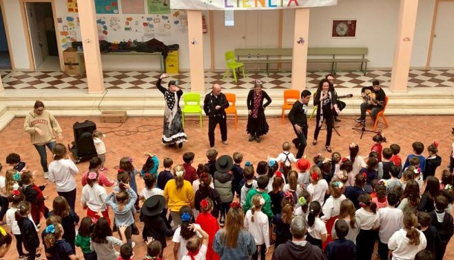 Un momento de las actuaciones.