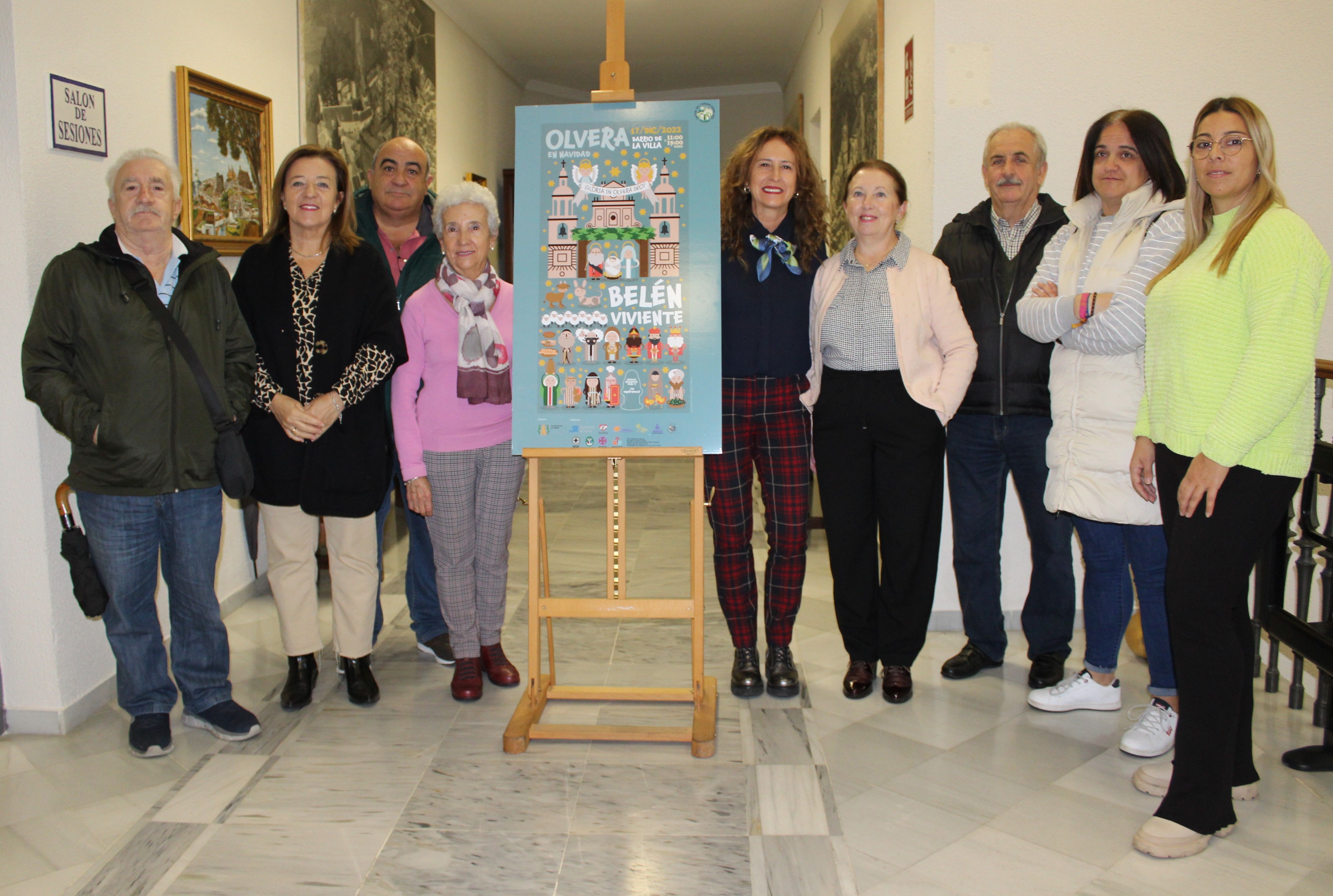 Presentación del Belén Viviente de Olvera.