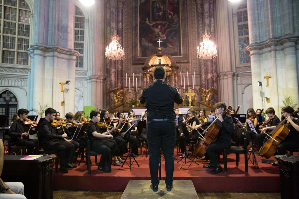 La Joven Orquesta de Xerez visita Viena. FOTO: JOX