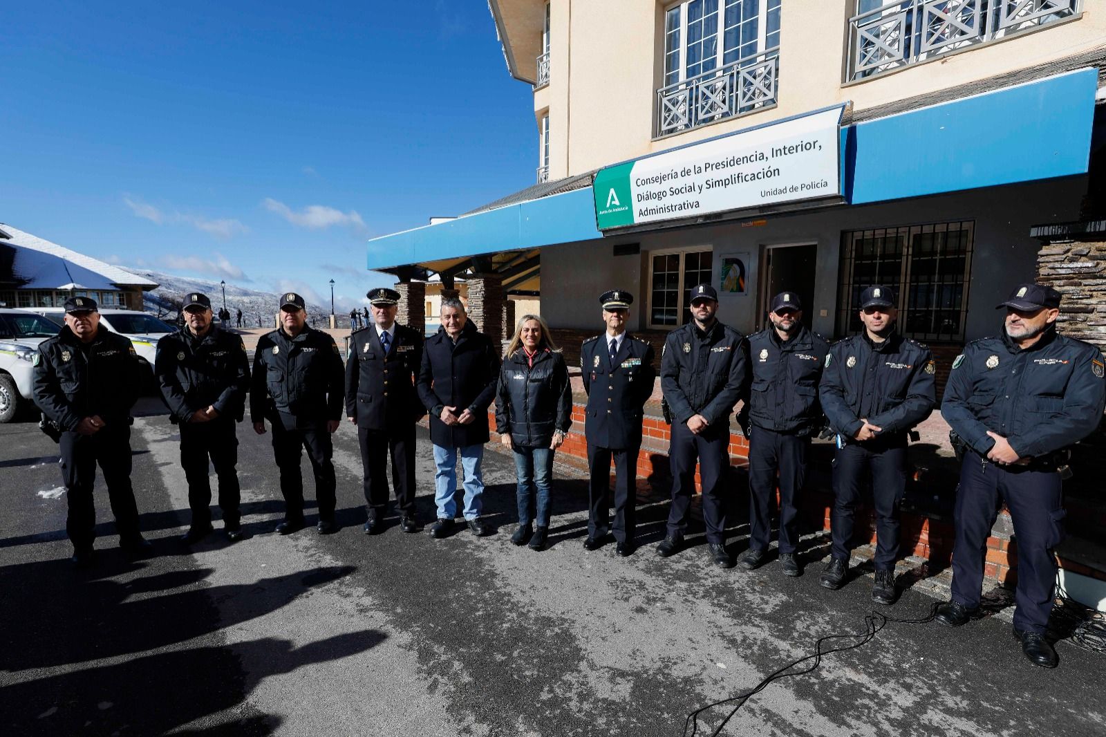 La Unidad Policía Adscrita en Sierra Nevada.