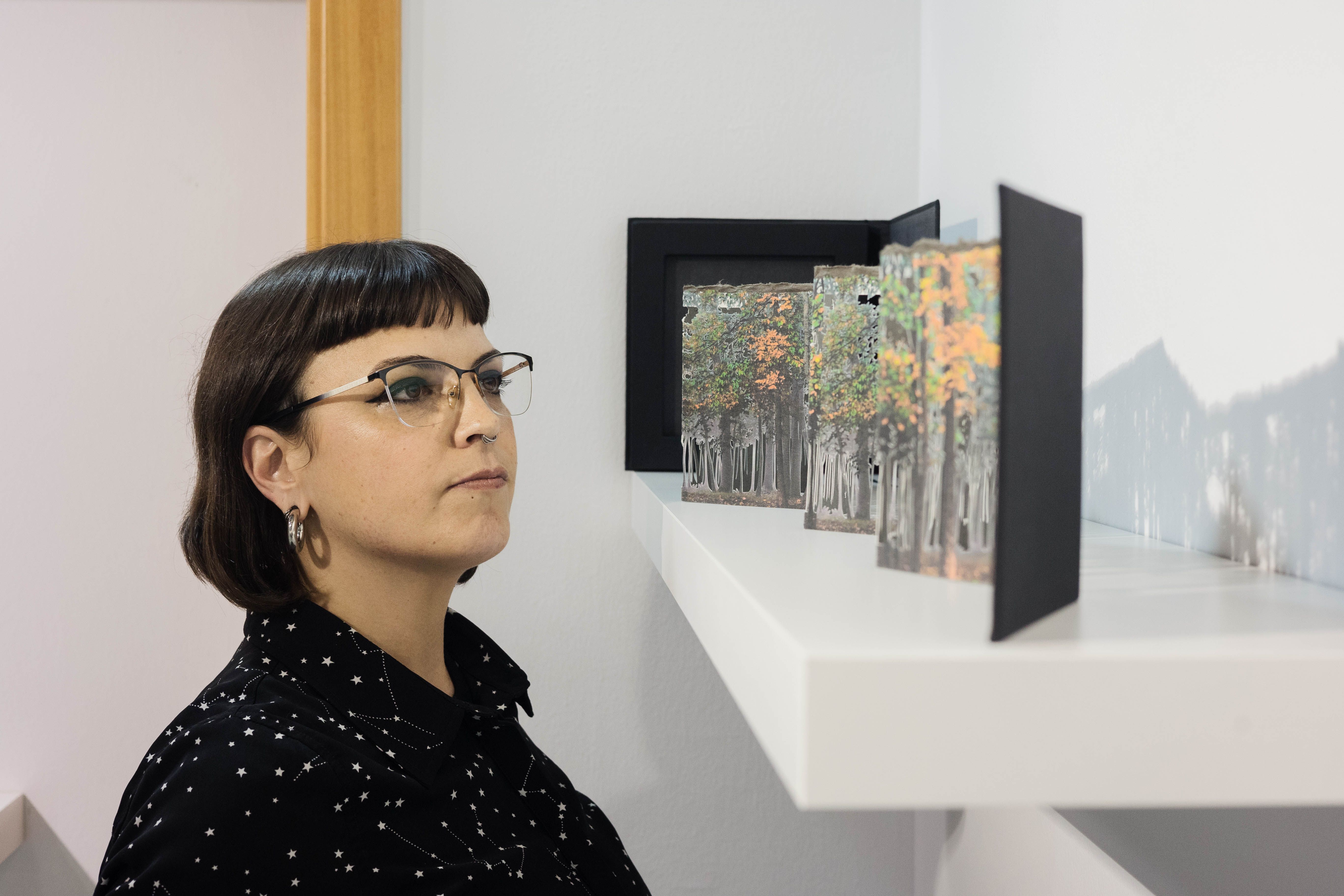 Exposición en el Campus de la Universidad de Cádiz.