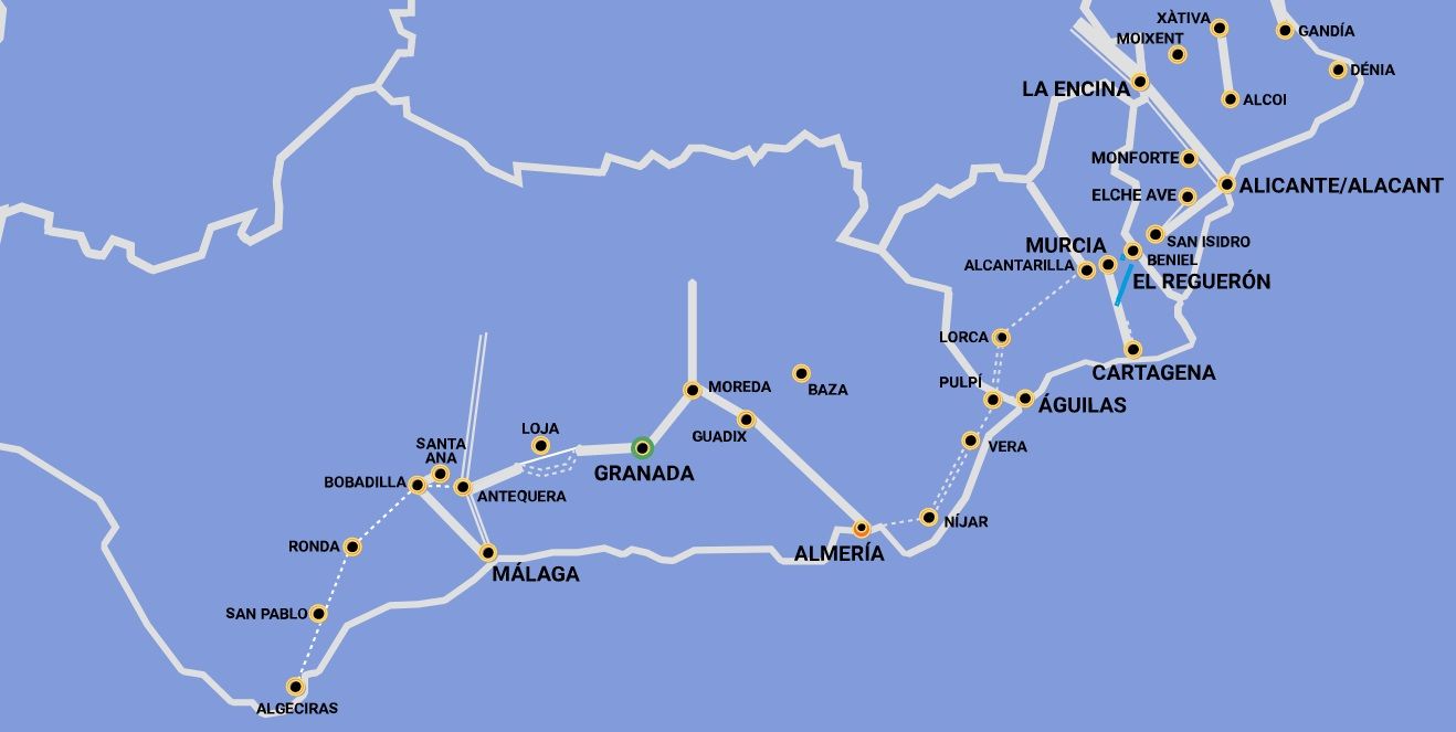 Mapa andaluz