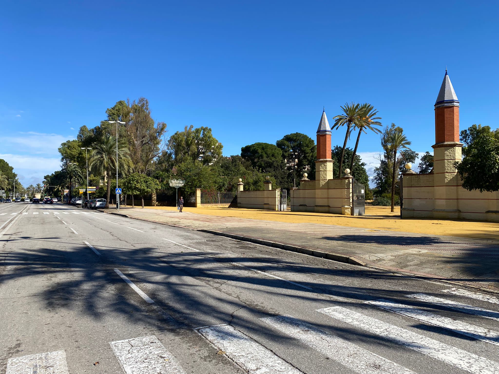 Cortes de tráfico este lunes en Jerez: rodaje en la Avenida, y corte de la carretera de Lebrija