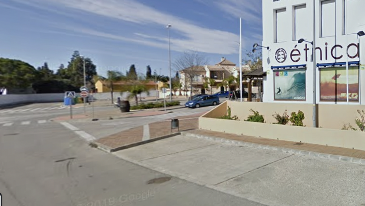 Zona de Molino Viejo y urbanización Al-Andalus, en Chiclana, donde se ha producido el accidente. Imagen de Google Maps.