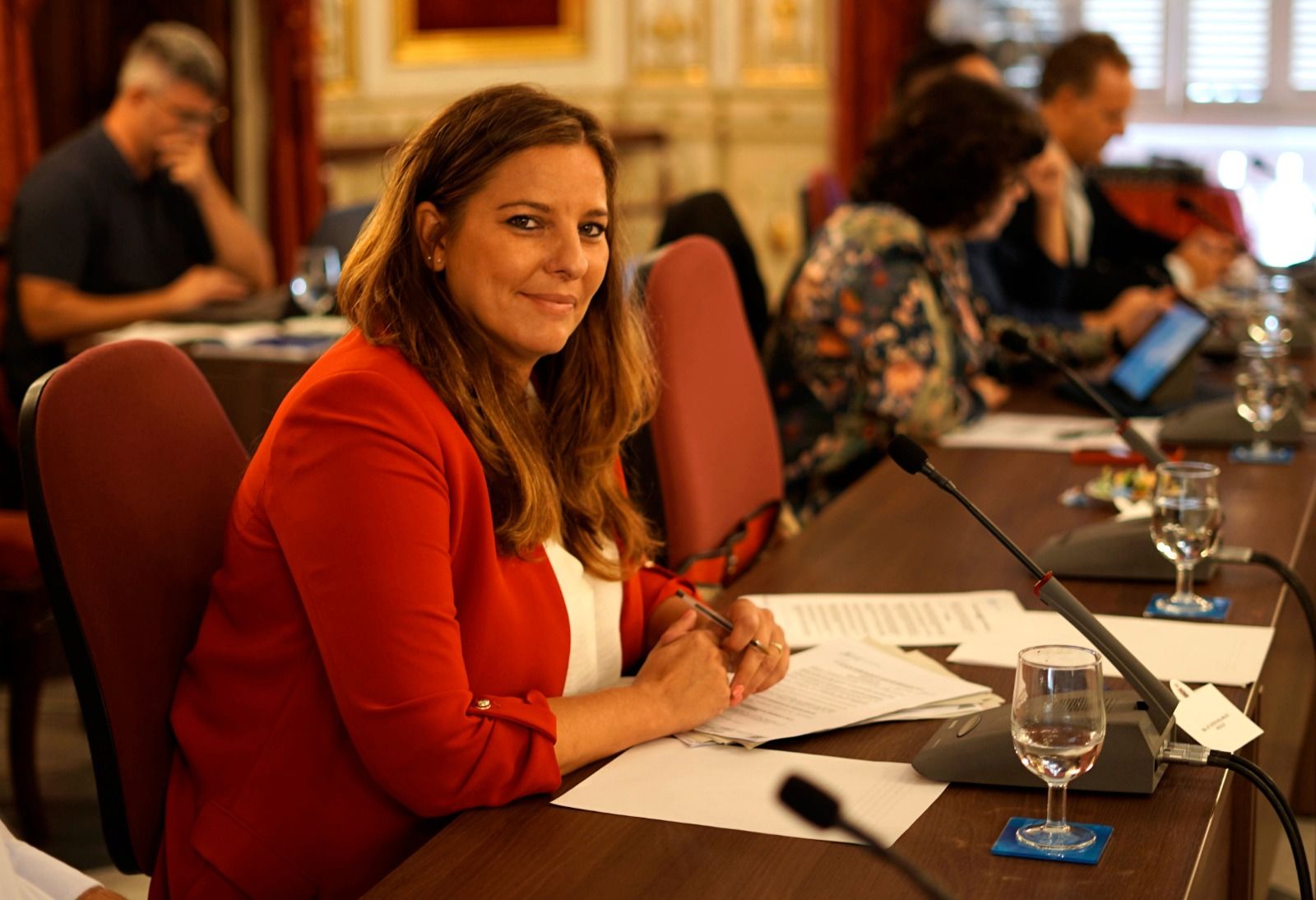 La diputada provincial de Ciudadanos en Cádiz, Estefanía Brazo. La diputada provincial de Ciudadanos en Cádiz, Estefanía Brazo.