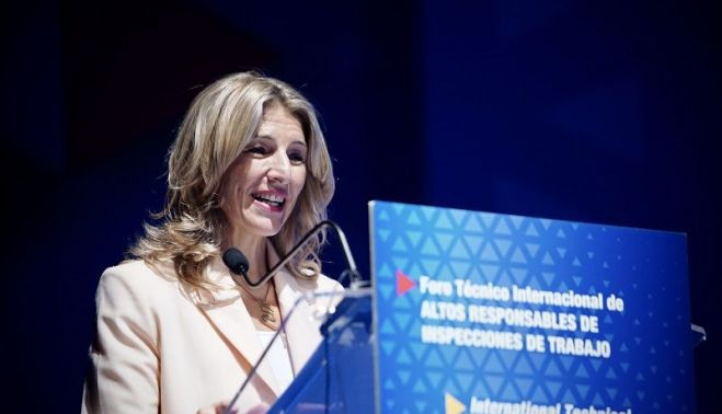 Yolanda Díaz, ministra de Trabajo y vicepresidenta segunda del Gobierno. MT