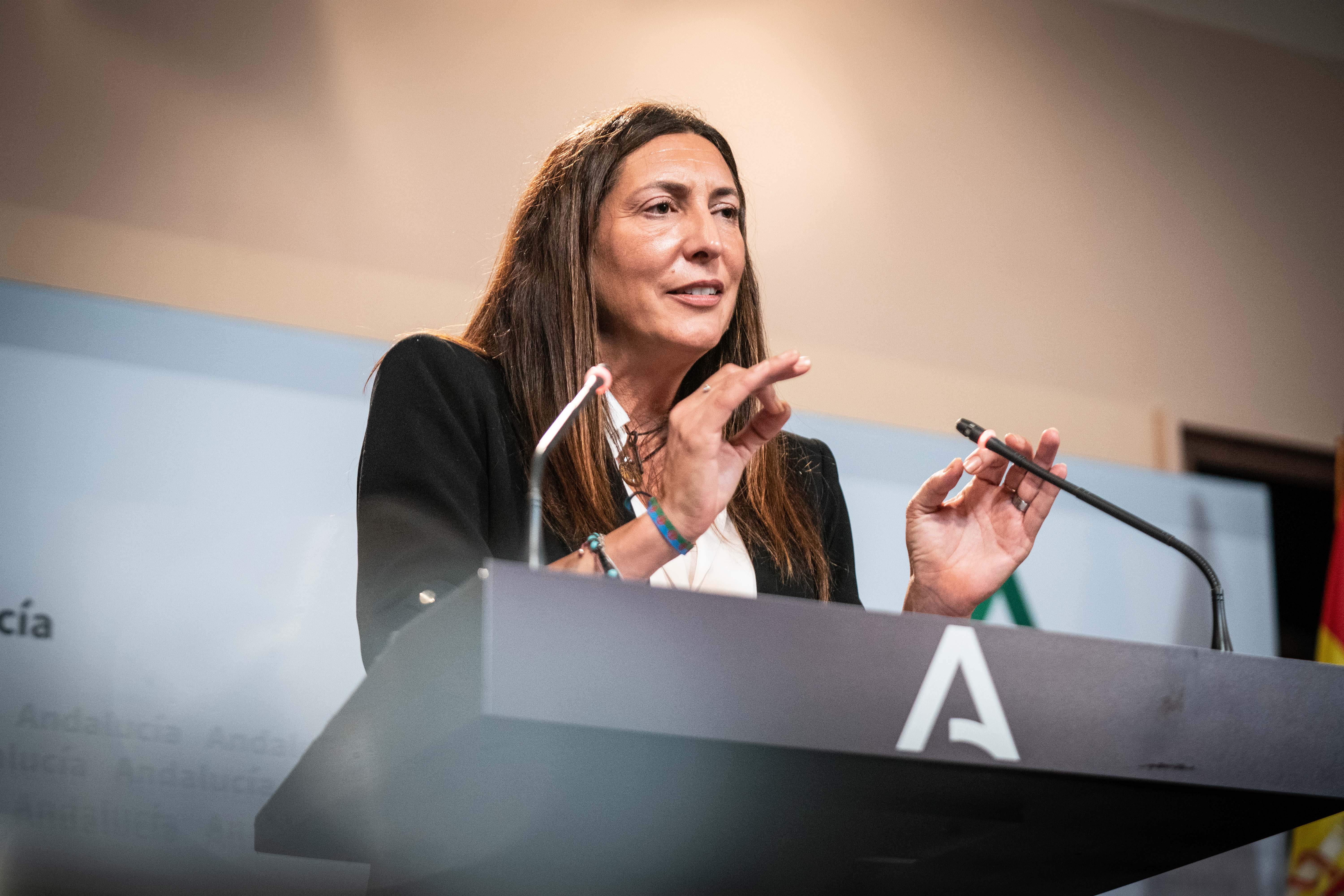 Loles López, consejera de Igualdad de la Junta. Loles López, consejera de Igualdad de la Junta.