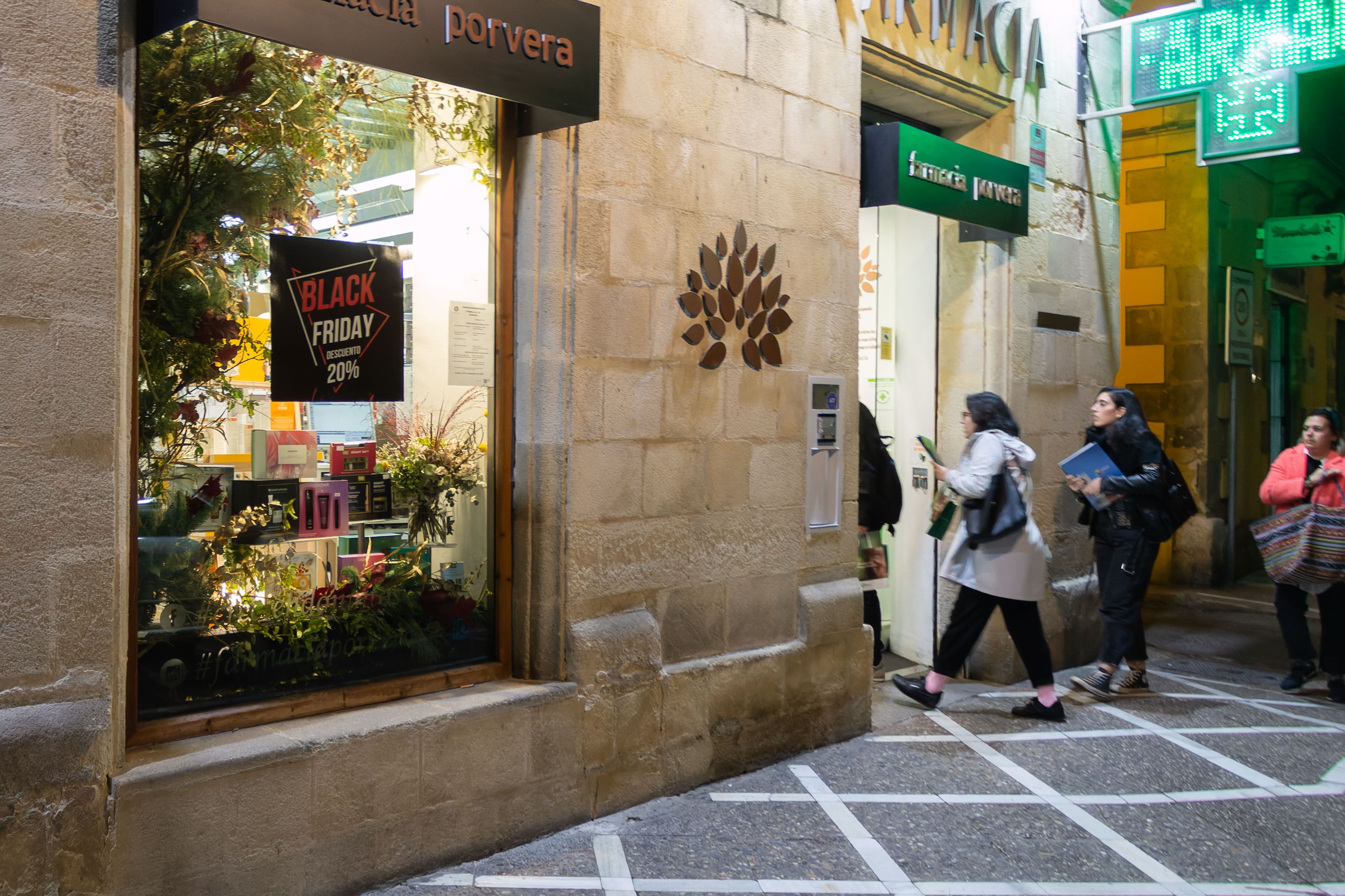 Black Friday en un comercio de Jerez, el pasado 2022.