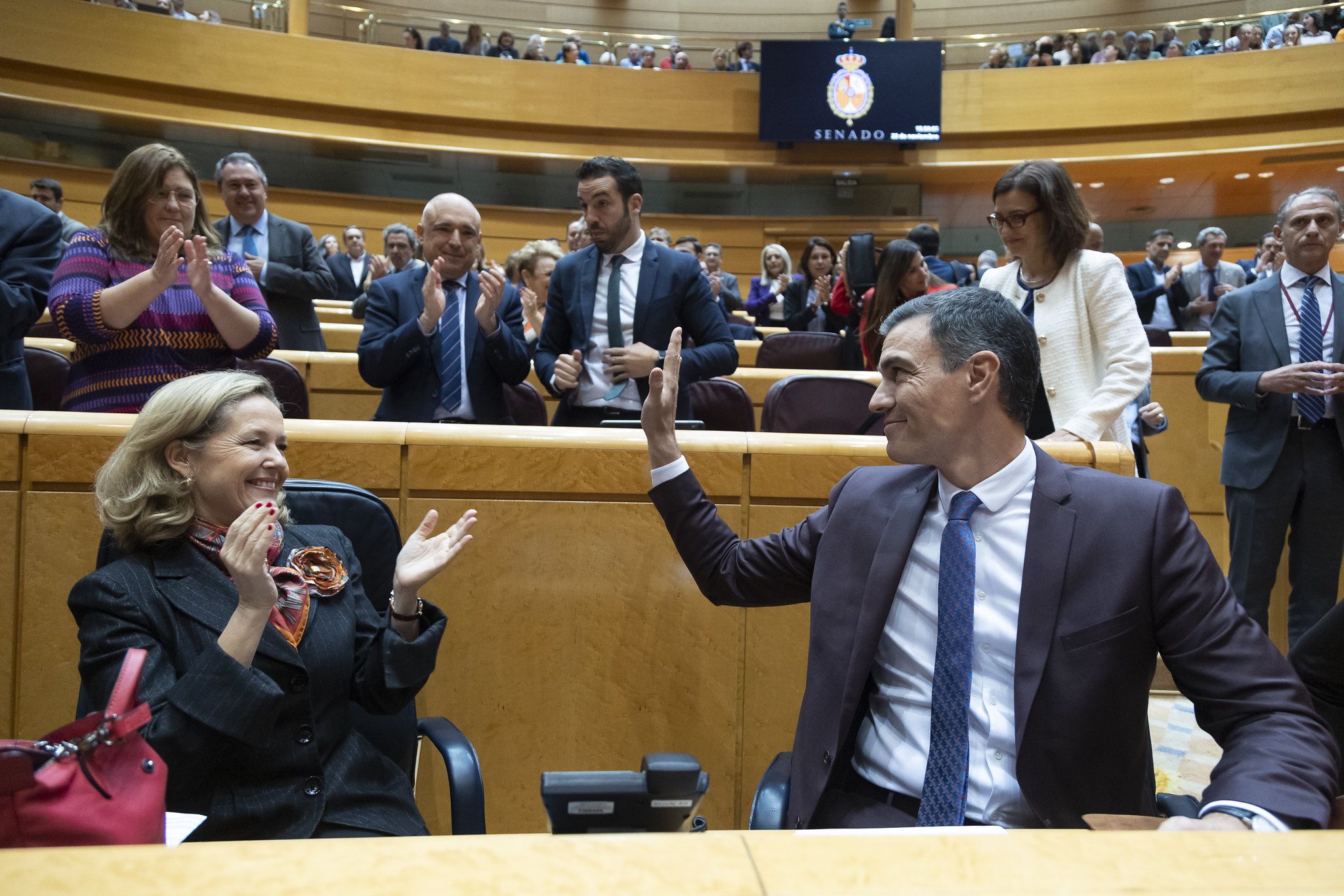 Sánchez tumba otra vez a Feijóo en el Senado: actúa al dictado de "la prensa conservadora".