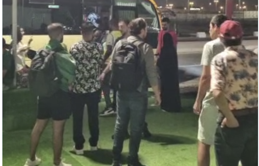 Nacho, un aficionado jerezano recién llegado a Qatar.