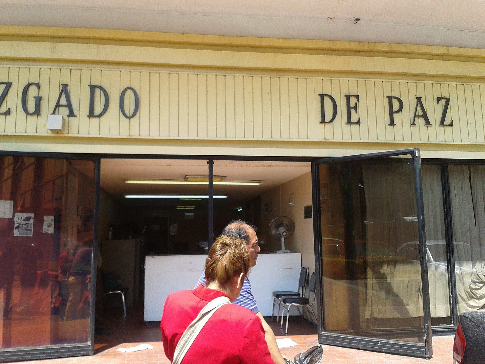 Un Juzgado de Paz, en una imagen de archivo.