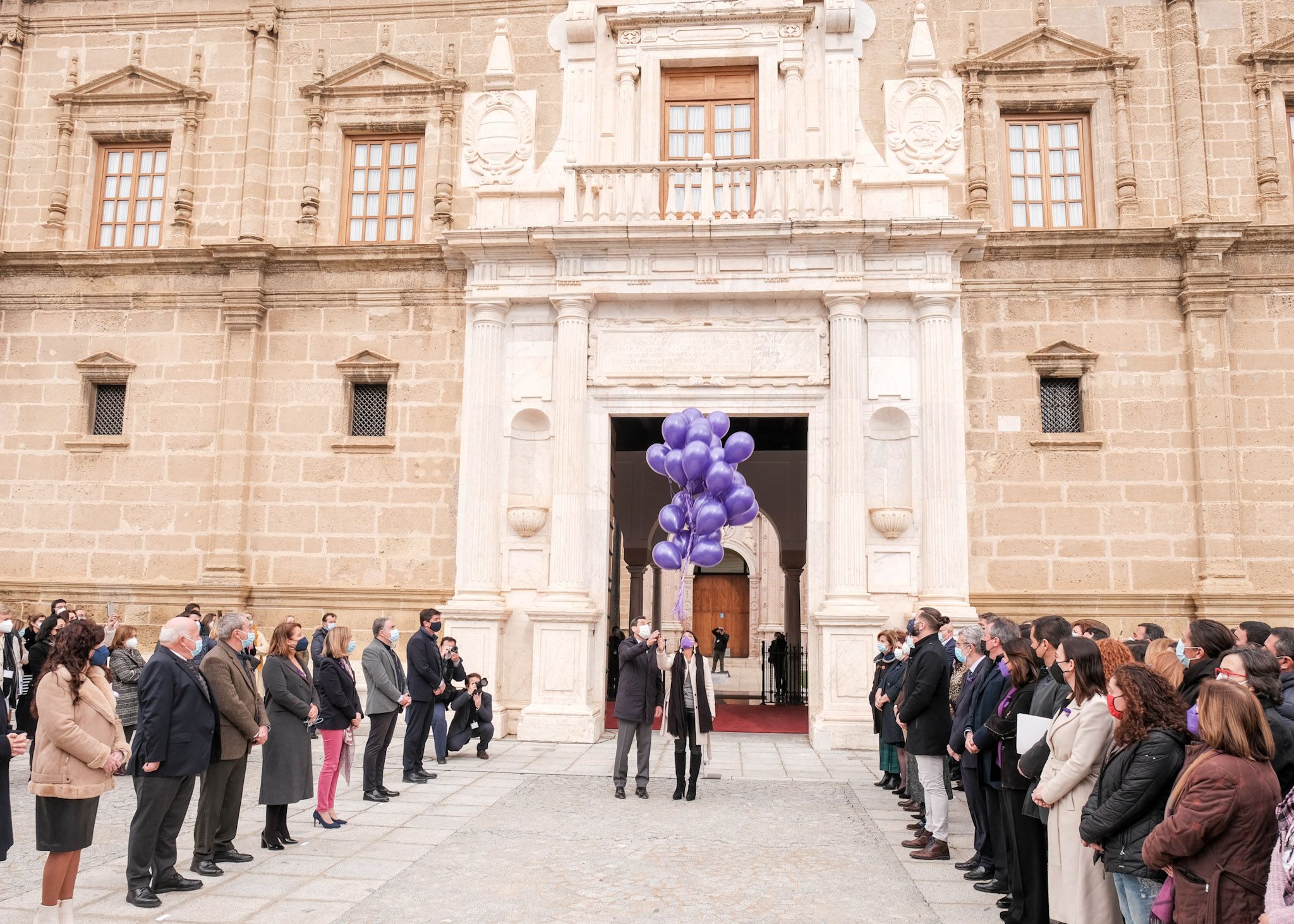 Acto contra la violencia de género de 2021.