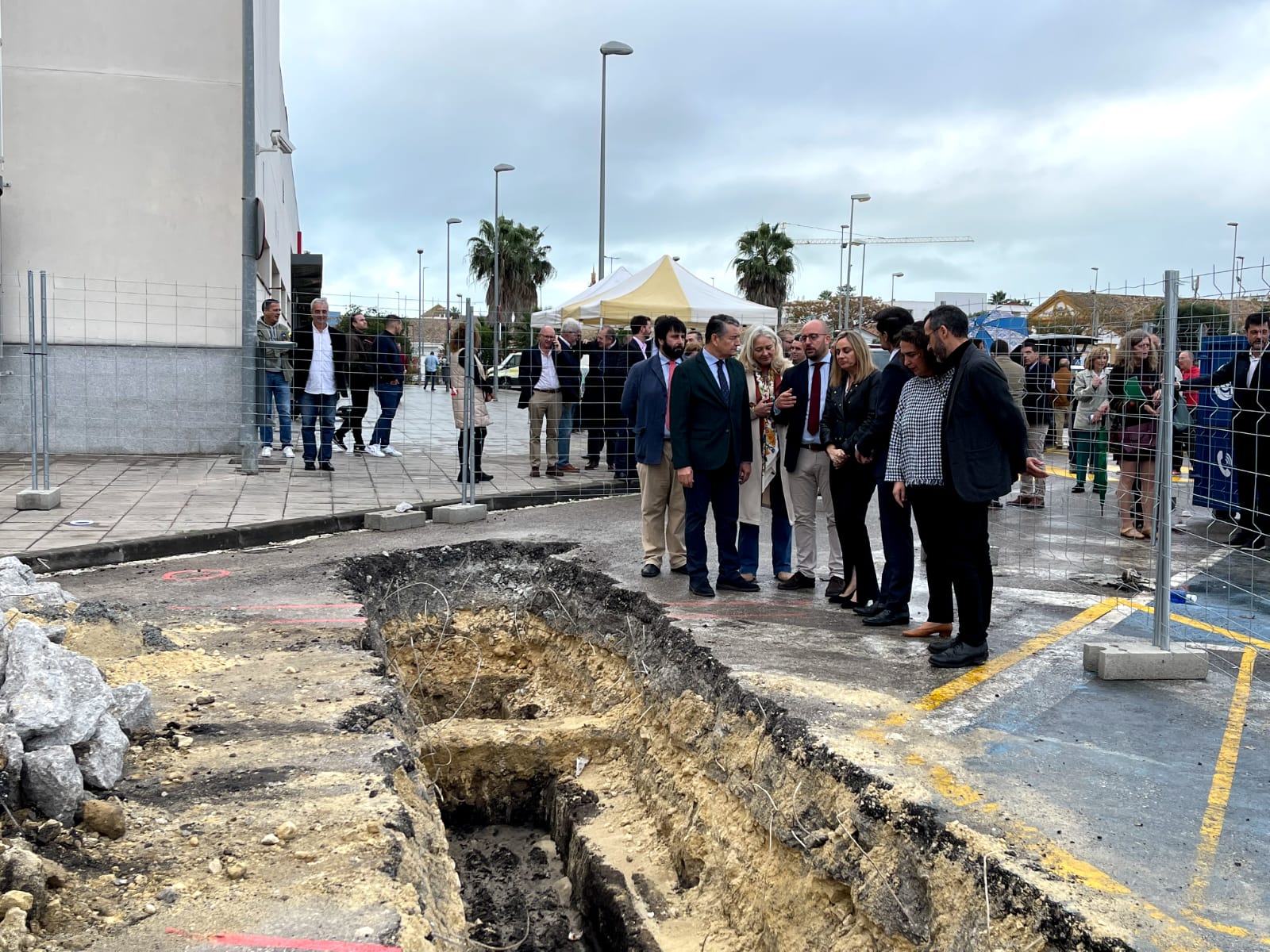Arrancan las obras de la nueva estación de autobuses en El Puerto.