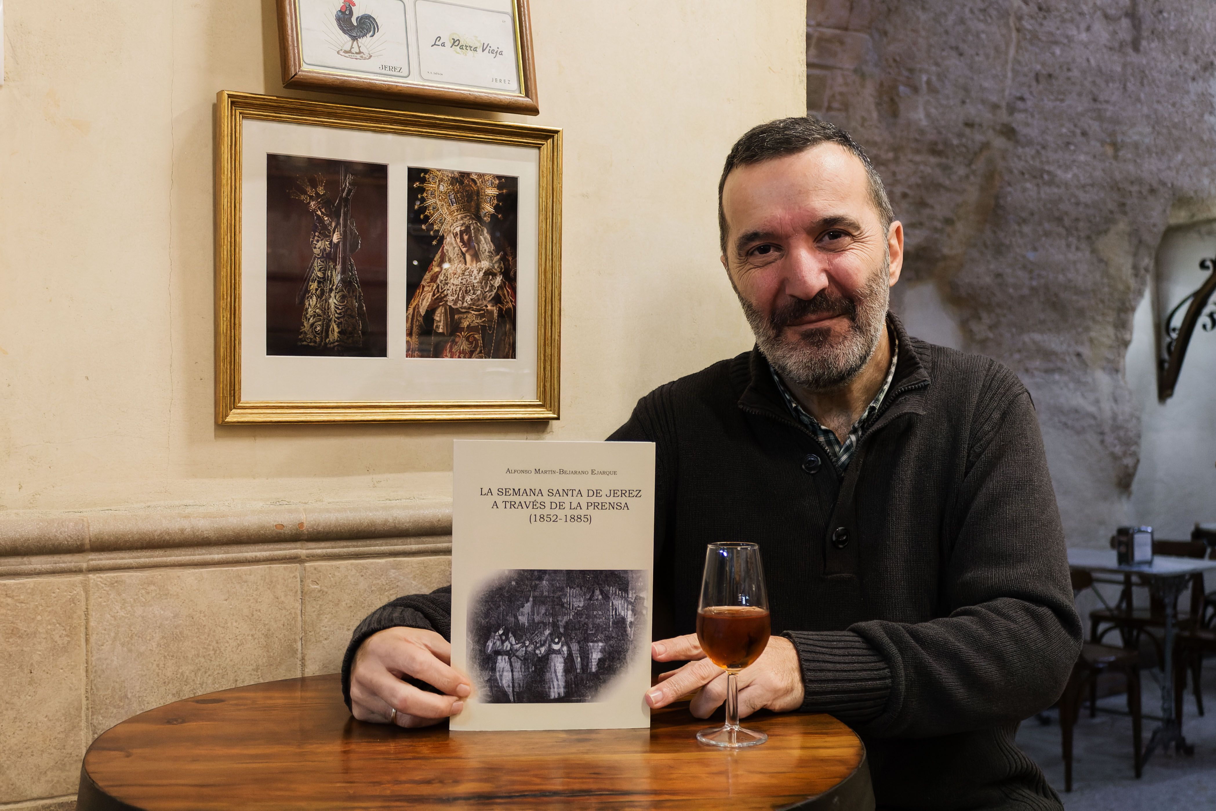 'La Semana Santa de Jerez a través de la prensa', segundo libro de este cofrade jerezano.