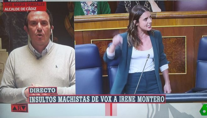 El alcalde de Cádiz ha apoyado a la ministra de Igualdad, Irene Montero. LASEXTA