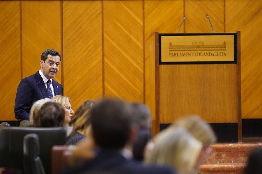 Moreno durante su exposición.