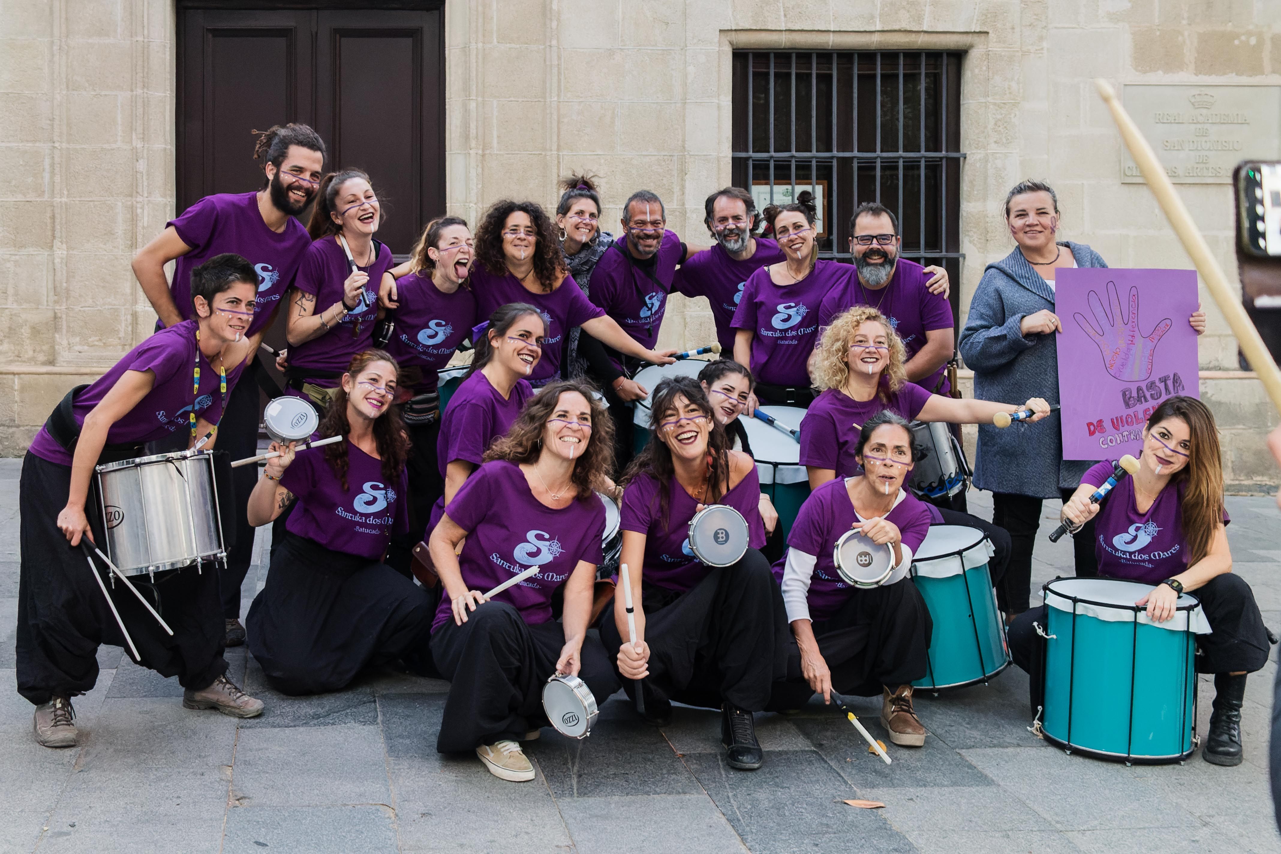 Manifestación 25N de Jerez