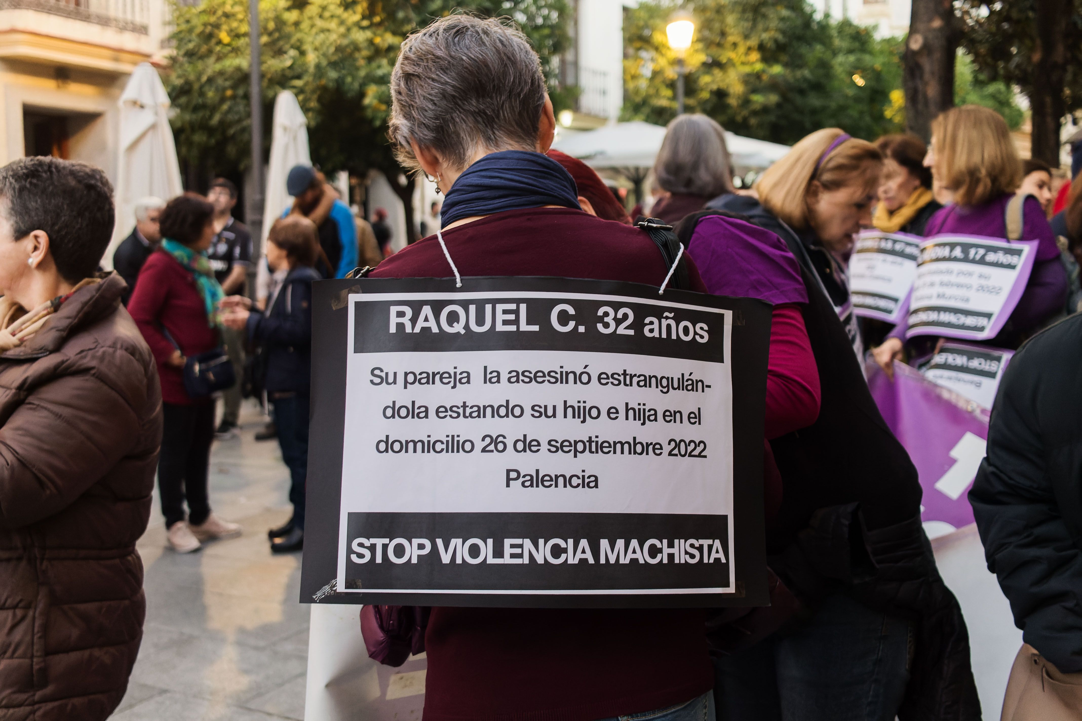 Manifestación 25N de Jerez