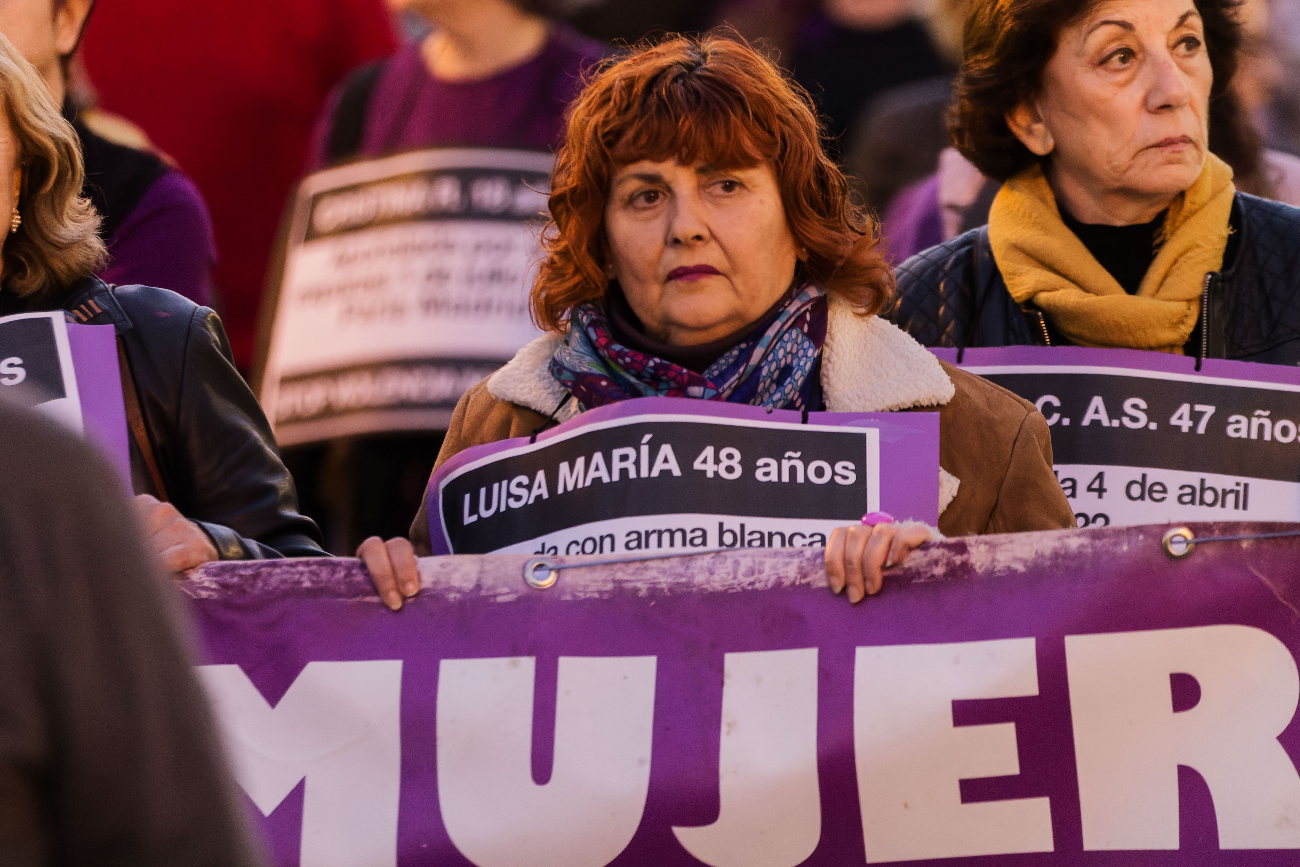 Manifestación 25N de Jerez