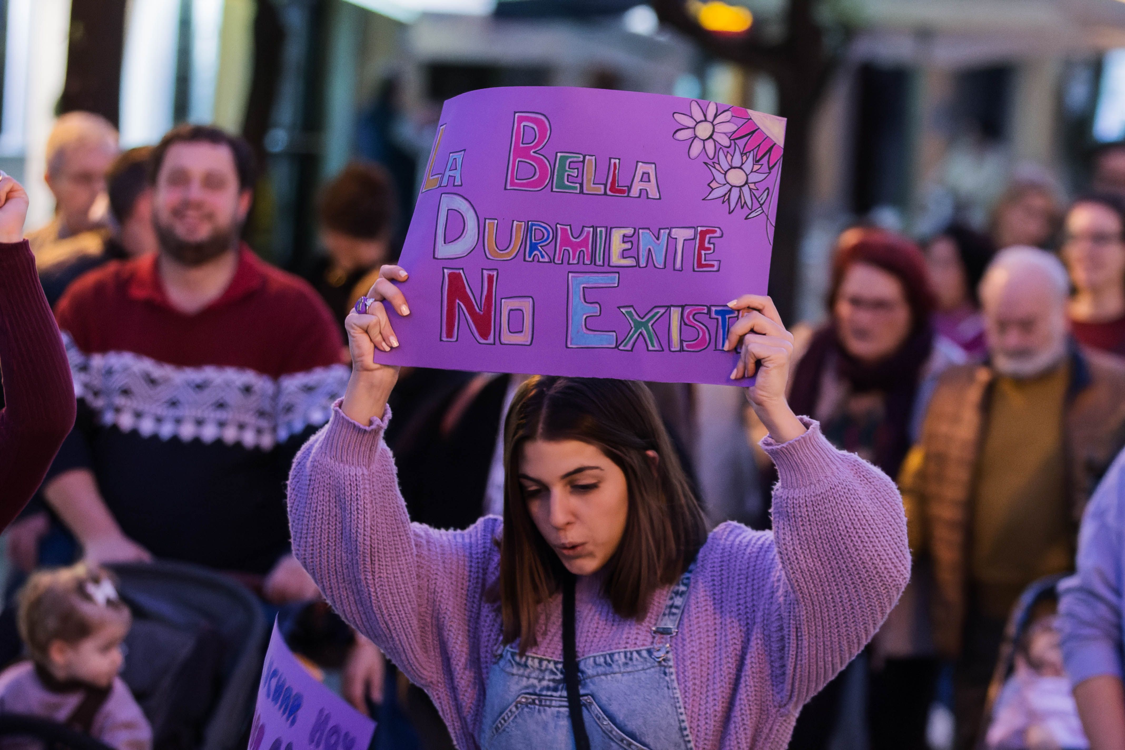 Manifestación 25N de Jerez