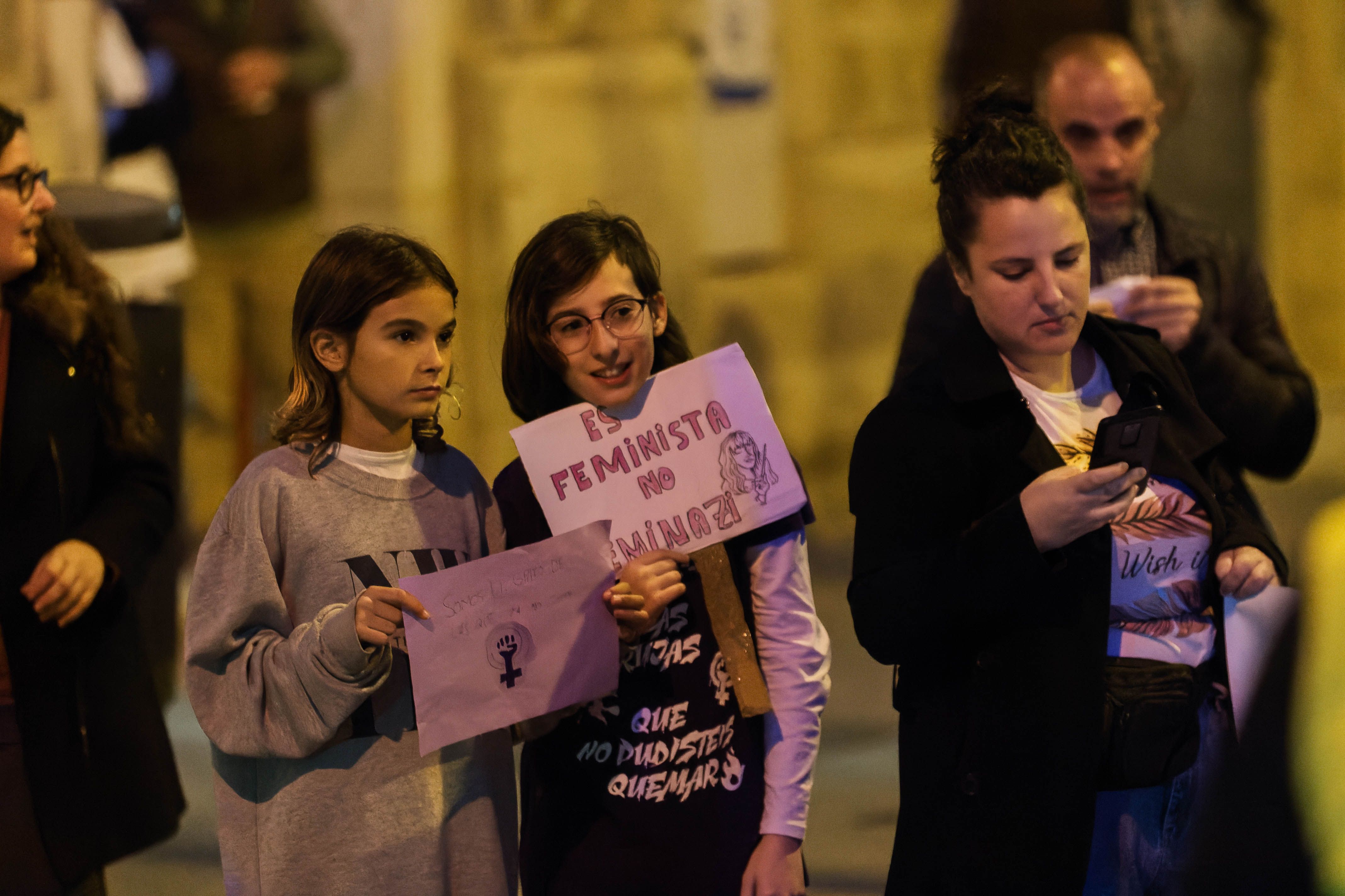 Manifestación 25N de Jerez