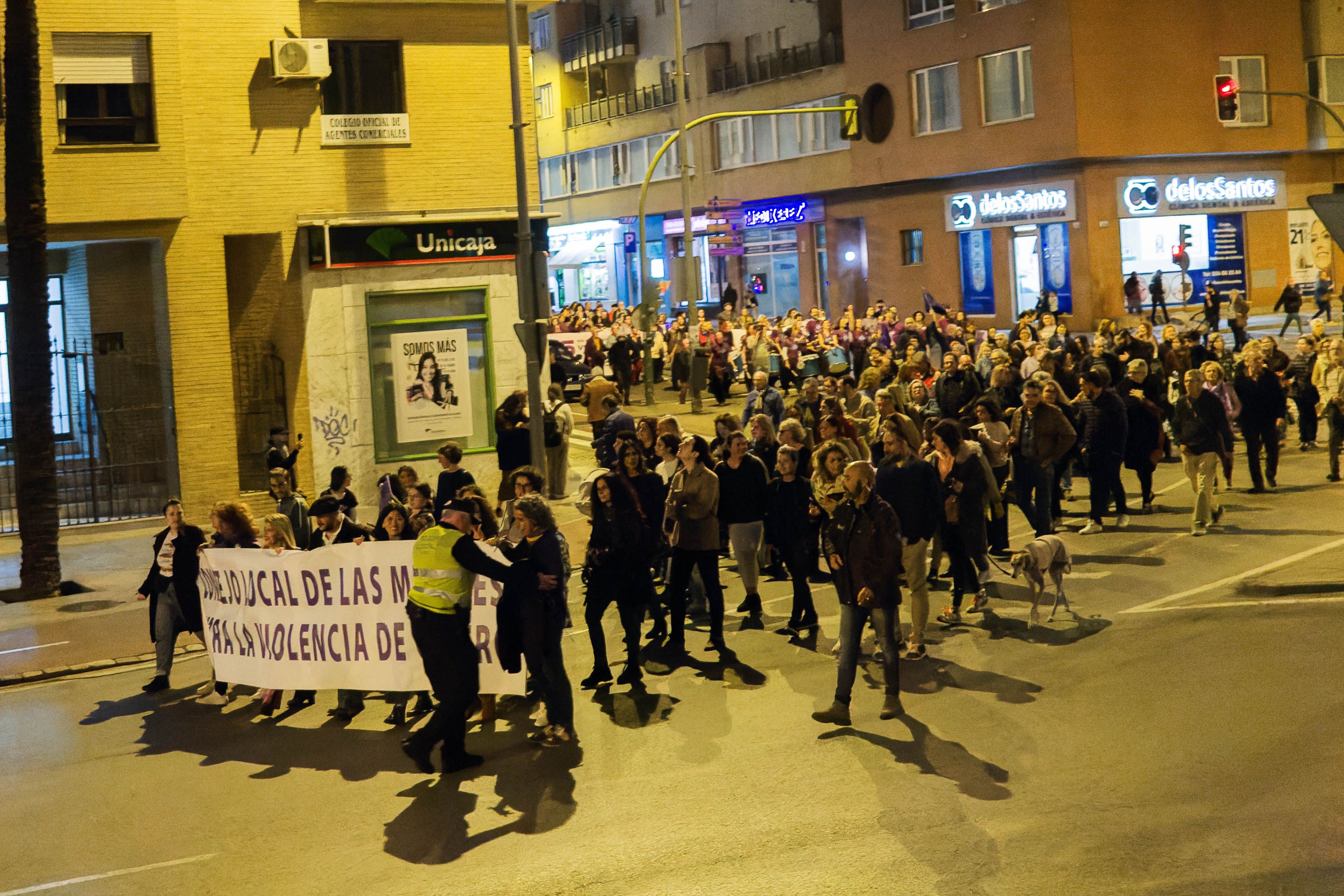 Manifestación 25N de Jerez